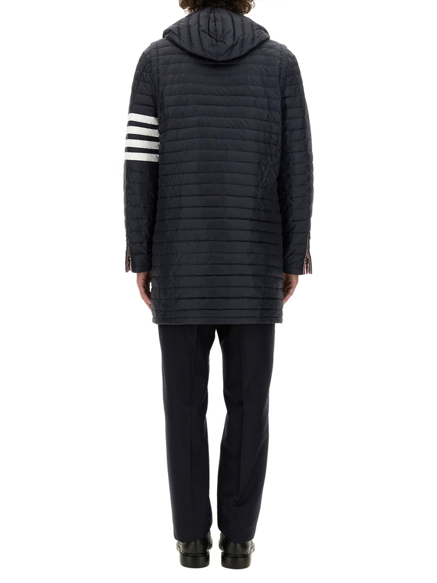 THOM BROWNE Men's Hooded Tailoring Down Jacket - Size 3 JP