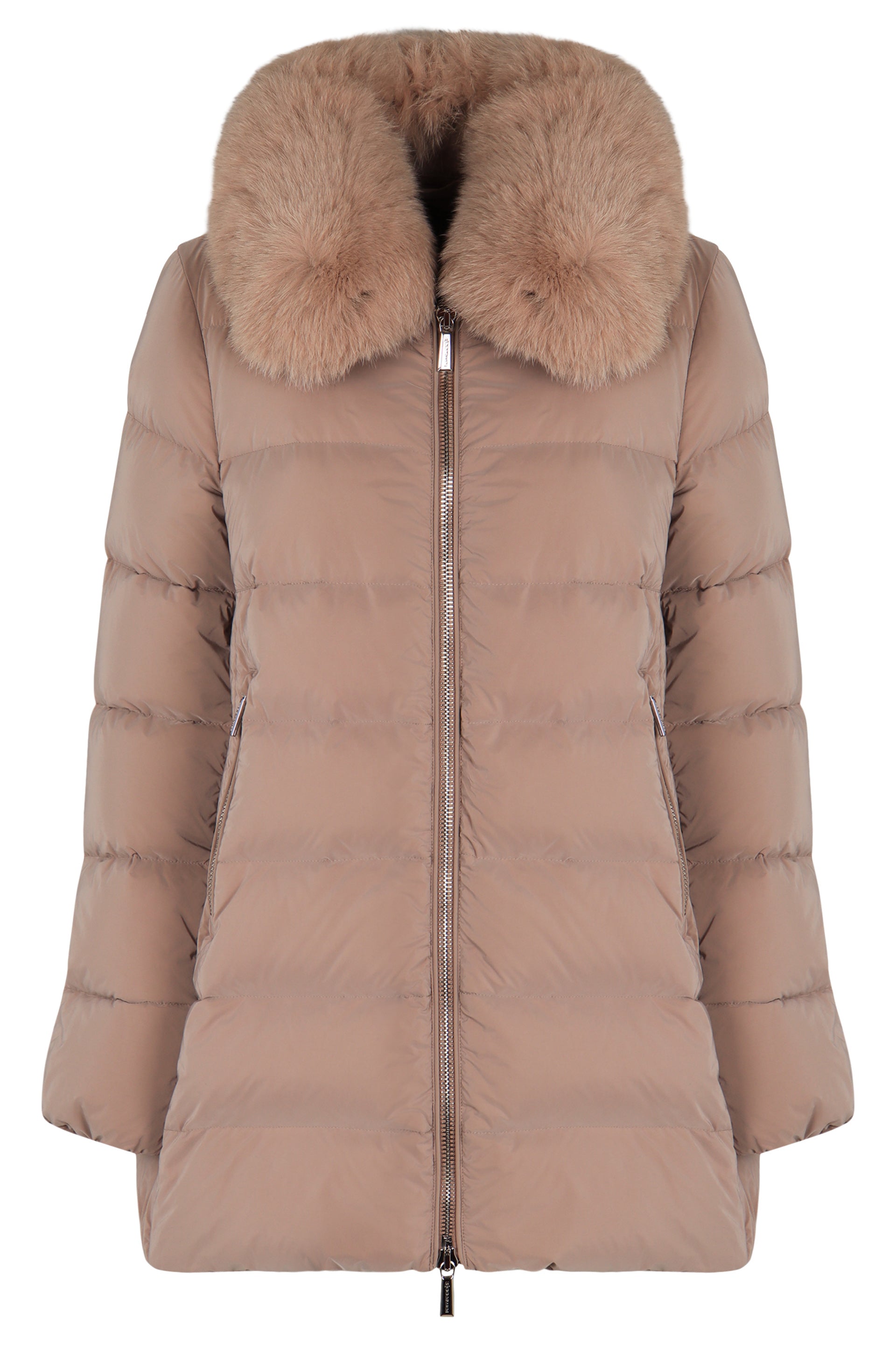 MOORER Fur Collar Down Jacket