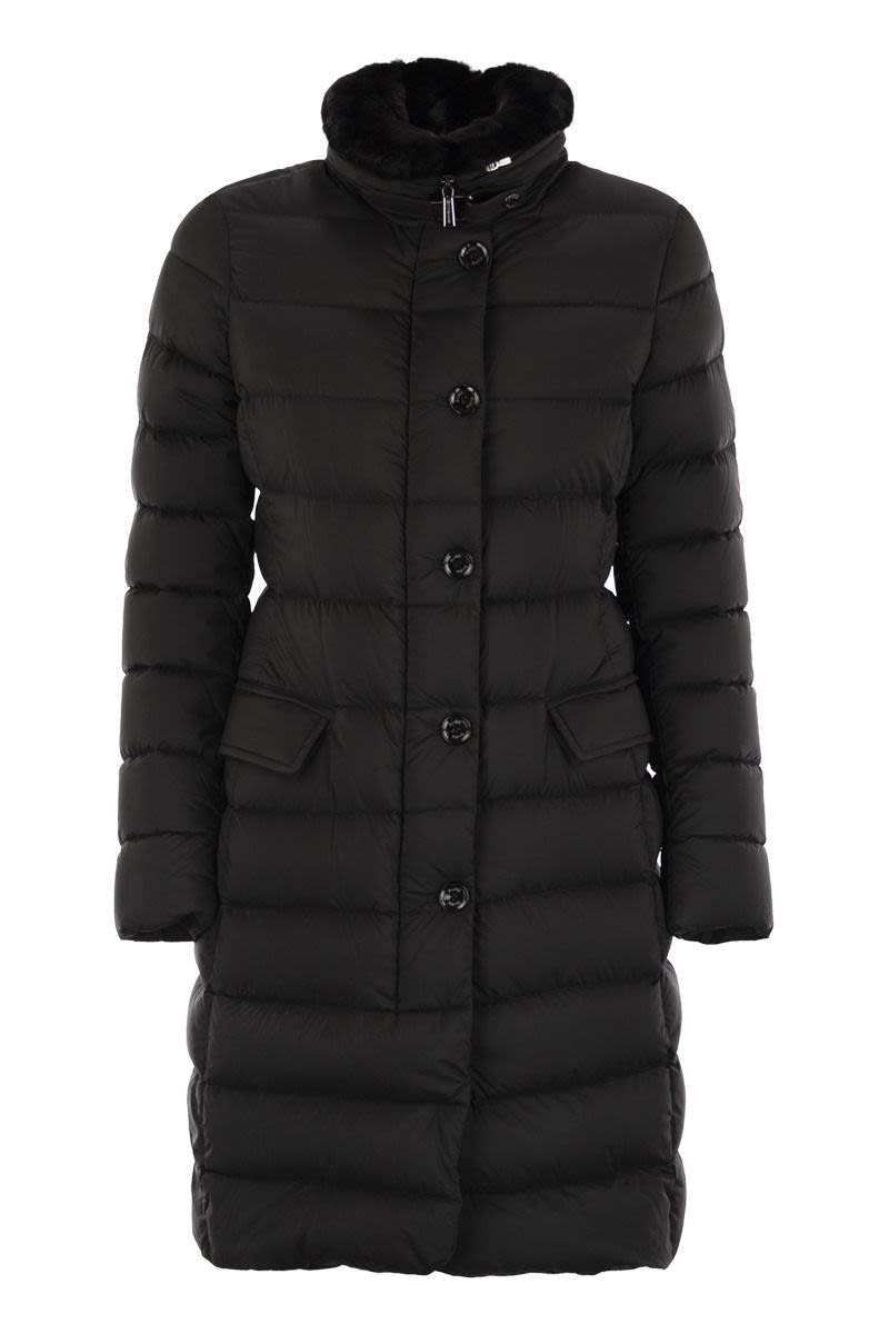 MOORER Slim-Fit Long Down Jacket
