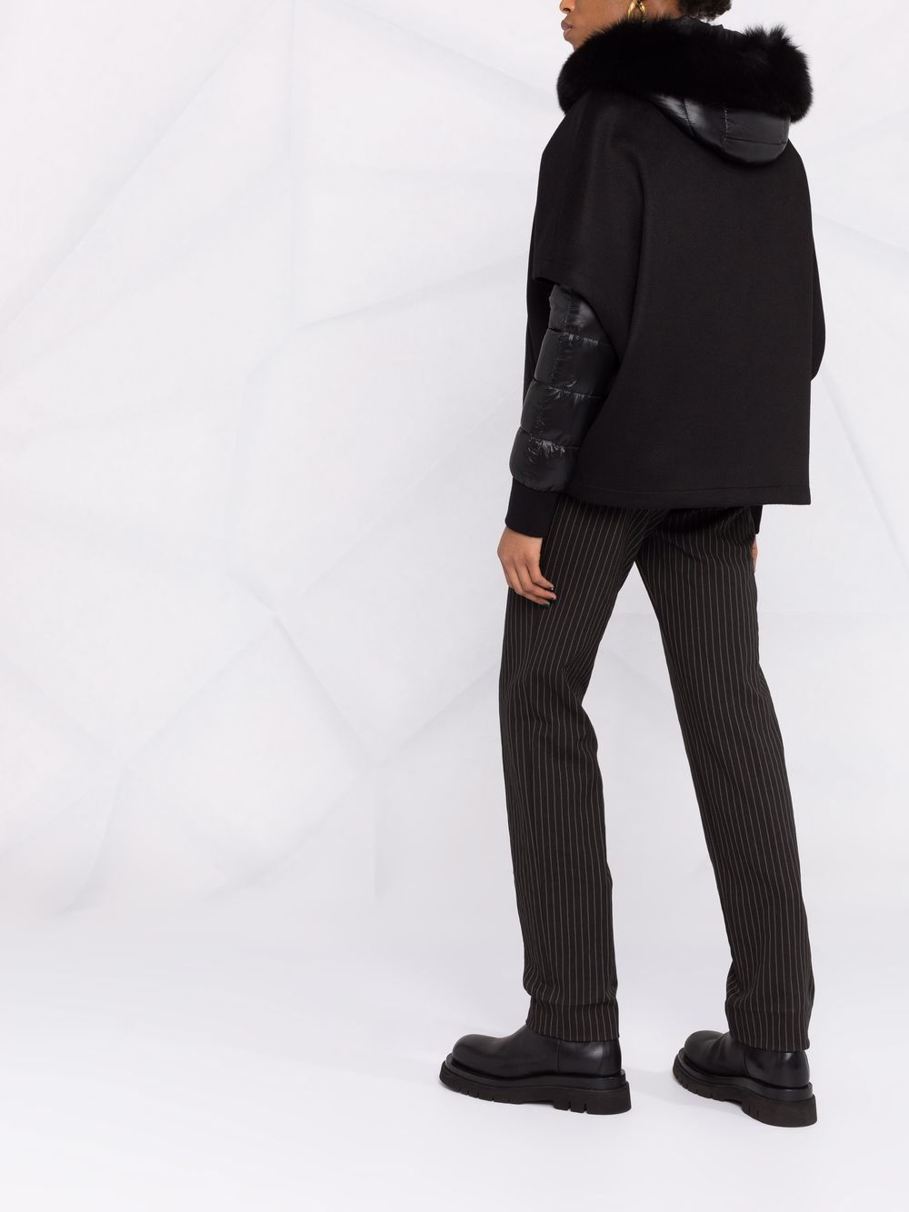 MOORER Versatile Women's Mini Down Jacket with Detachable Hood