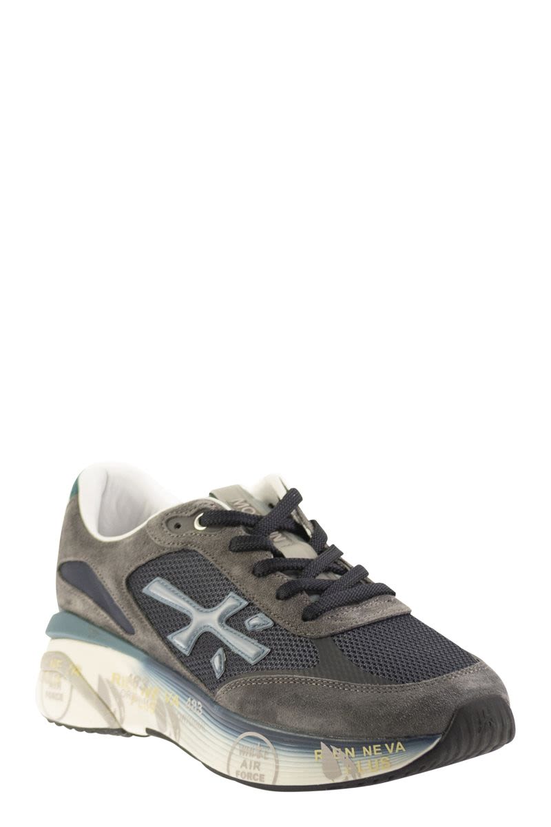 PREMIATA Lightweight Stability Sneaker MOERUN 7772 - 4.5 cm Sole Height
