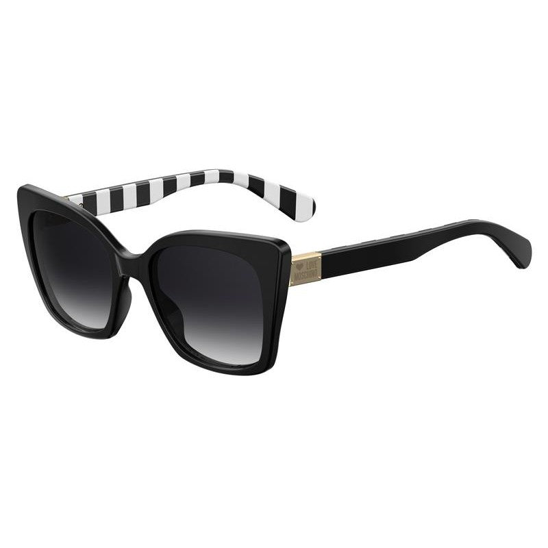 LOVE MOSCHINO Chic Women’s Sunglasses with Dark Grey Lenses