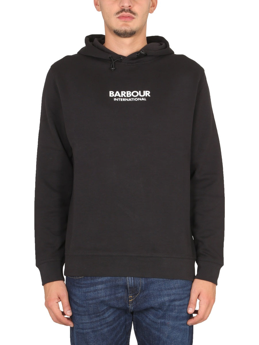 BARBOUR Men's Classic Hoodie with Drawstring Collar