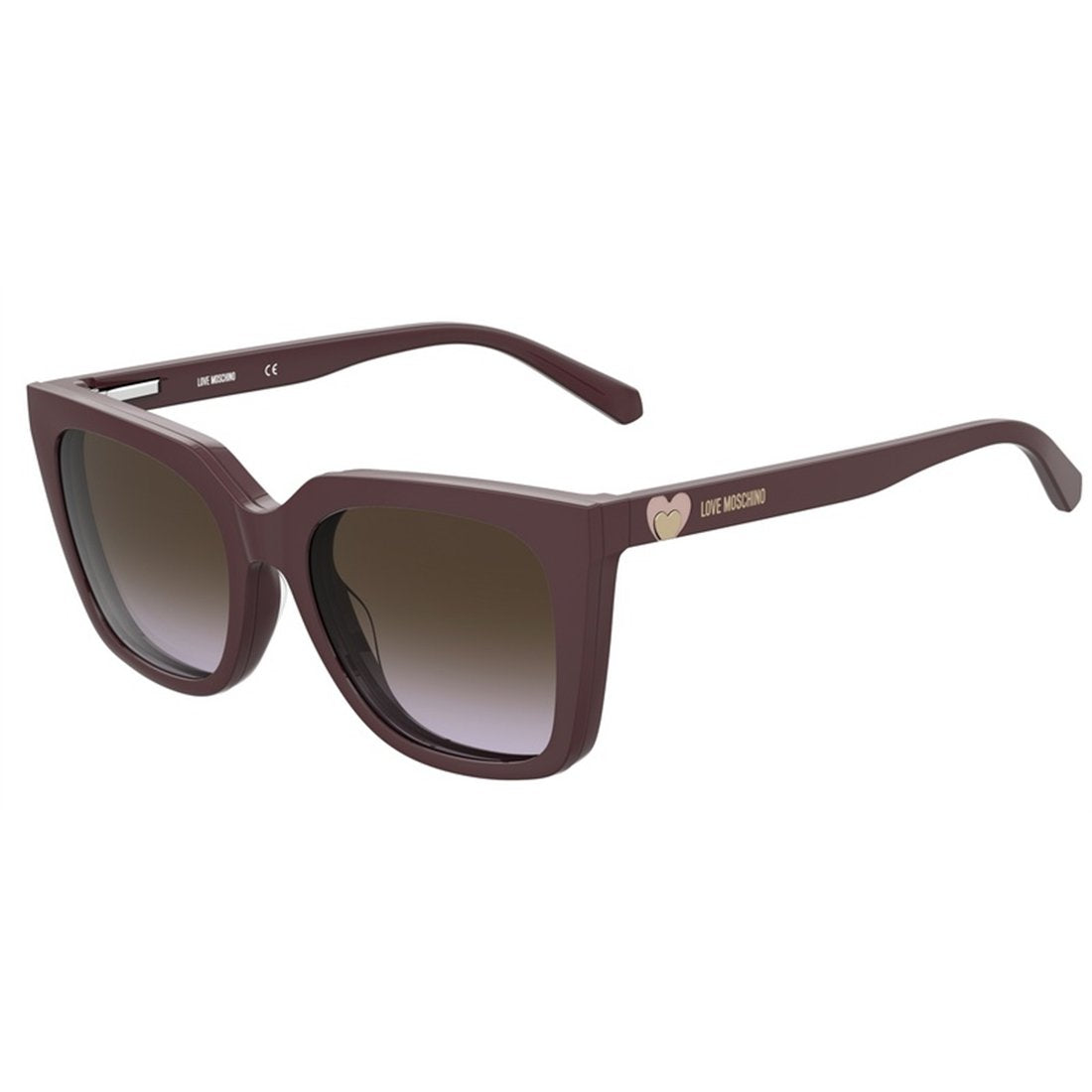 LOVE MOSCHINO Chic Clip-On Sunglasses for Women