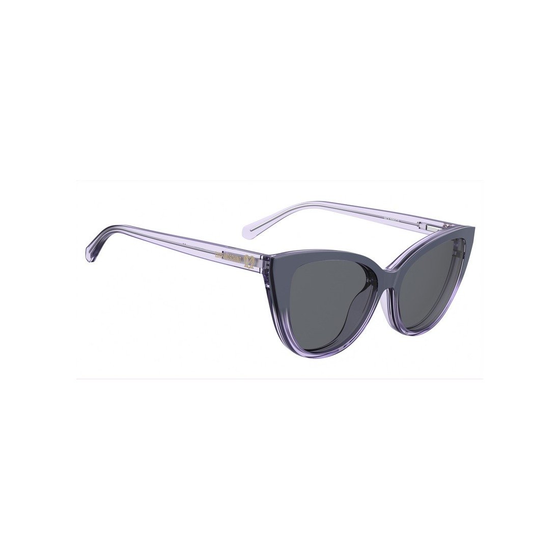 LOVE MOSCHINO Chic Clip-On Sunglasses for Women