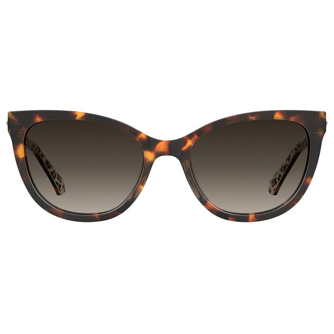 LOVE MOSCHINO Chic Patterned Sunglasses for Women