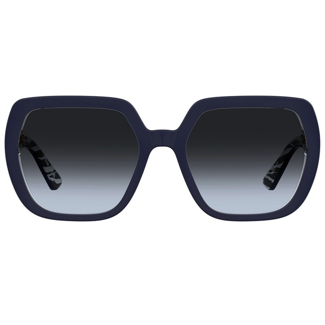 LOVE MOSCHINO Chic Patterned Sunglasses for Women