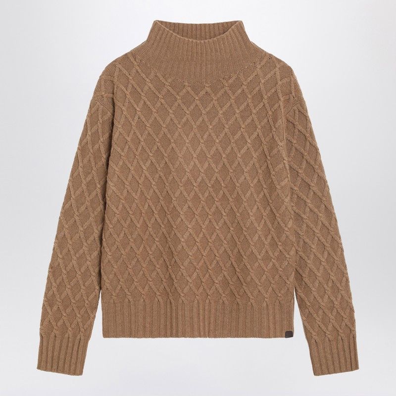 MAX MARA Cable Knit Turtleneck Jumper