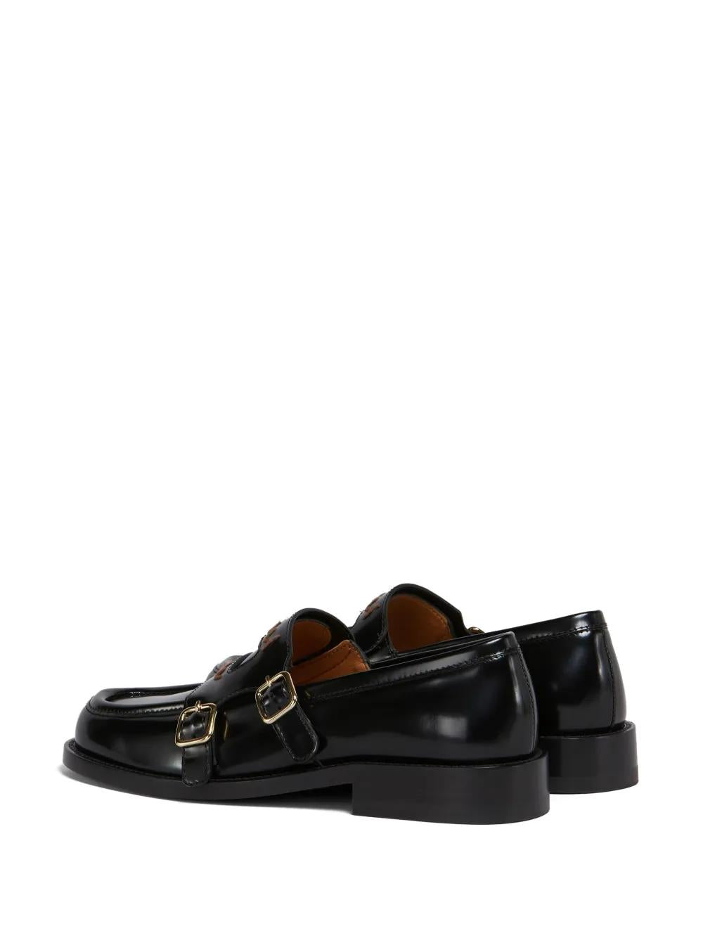 MARNI Stylish Leather Slip-On Loafers for Women