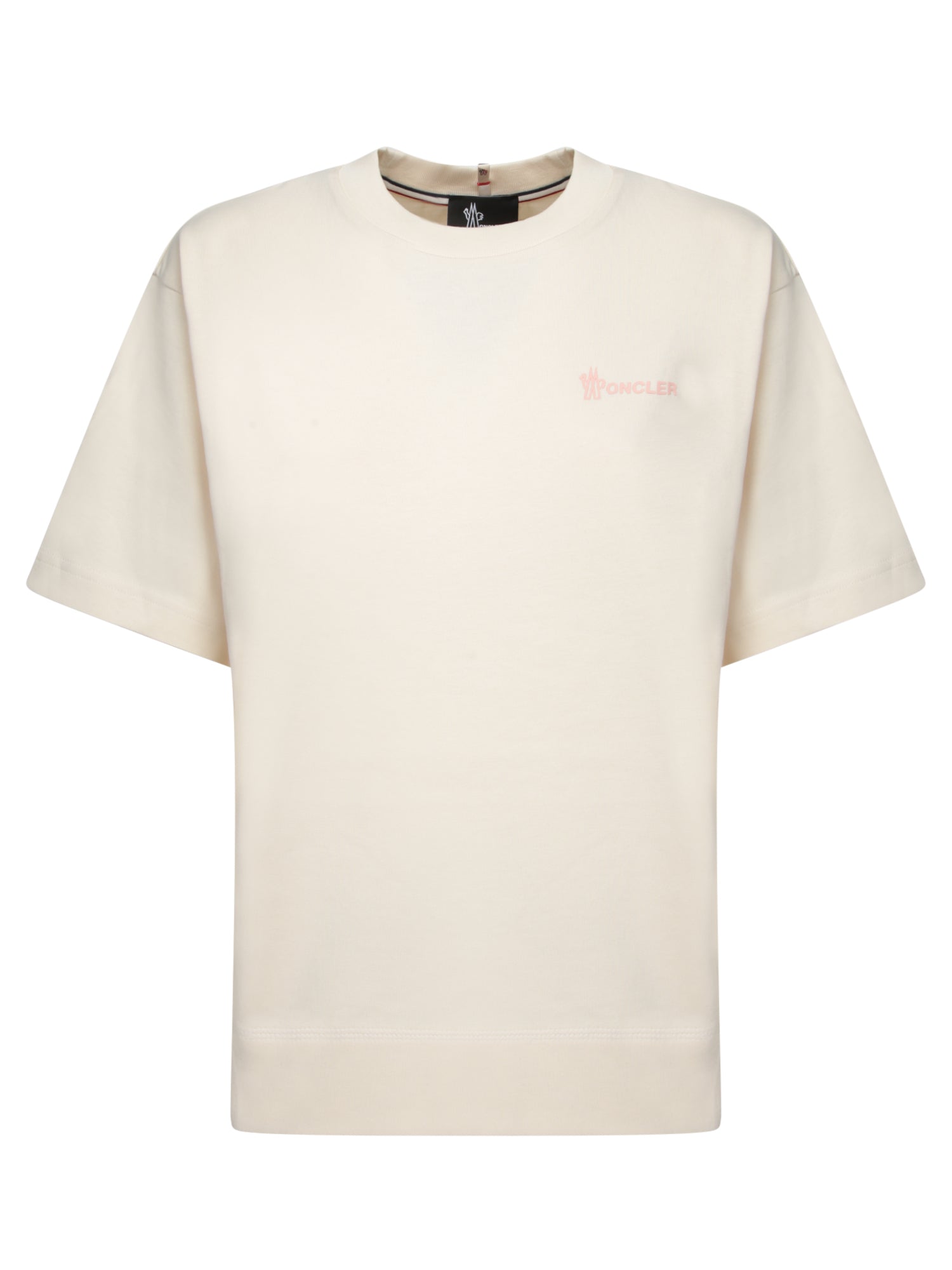 MONCLER GRENOBLE Reinforced Crew Neck T-Shirt for Women - Spring/Summer Collection