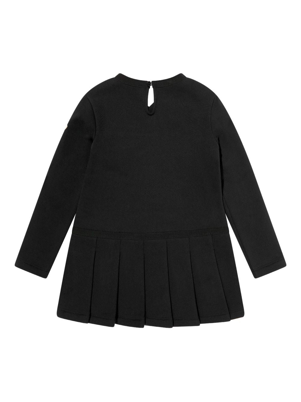 MONCLER KIDS Girls' Mini Dress with Teddy Logo Patch