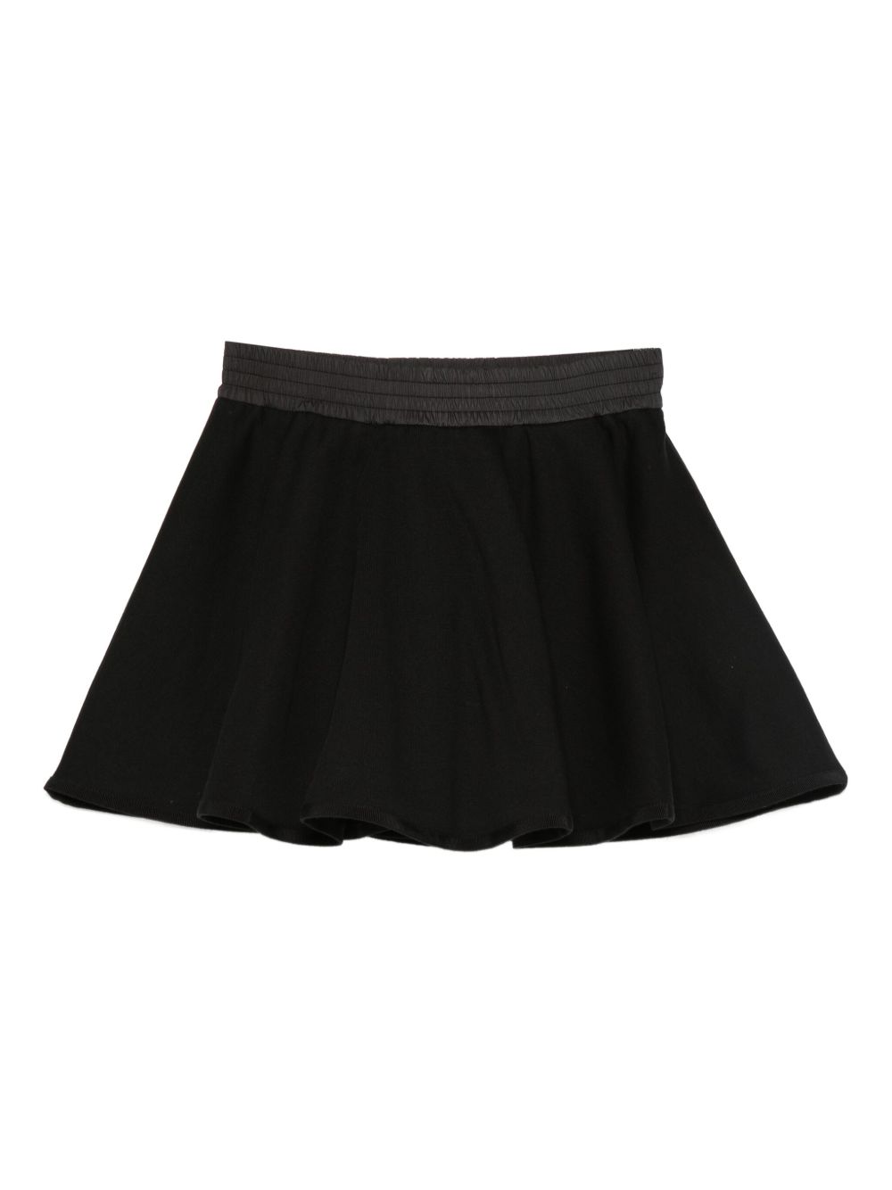 MONCLER KIDS Girls' Flared Mini Skirt with Ruffles