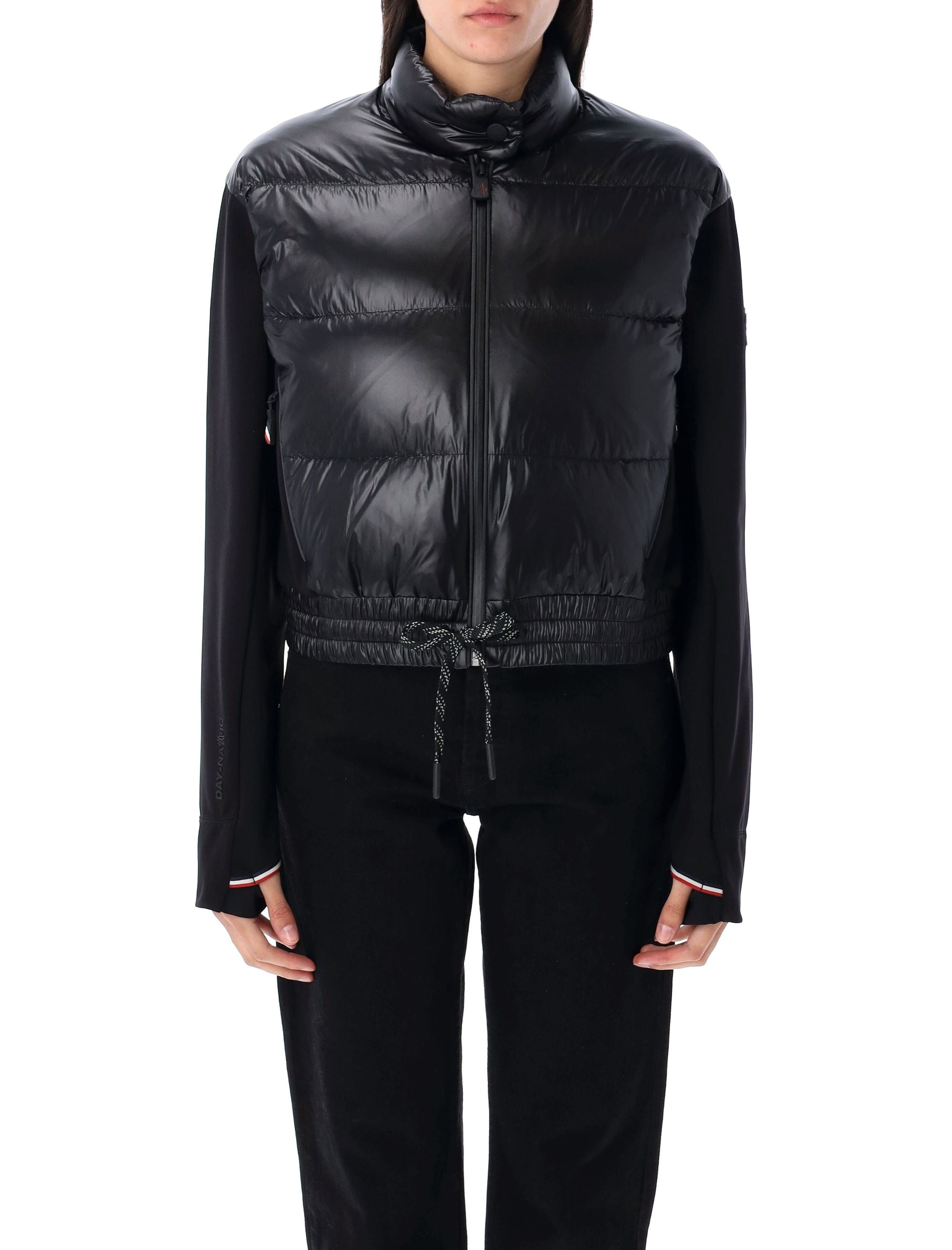 MONCLER Women's Zip-Up Cardigan with High Collar - Size M