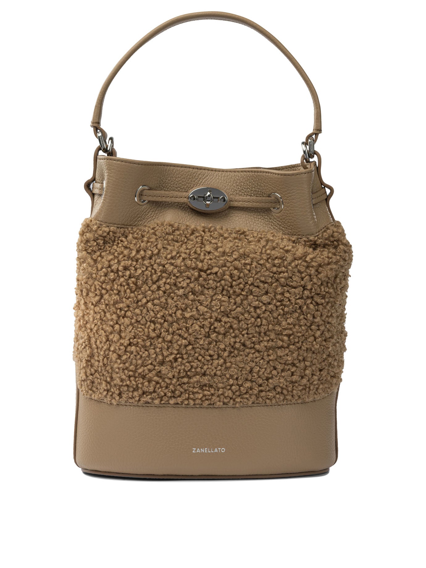 ZANELLATO Structured Handbag with Top Handle & Adjustable Strap