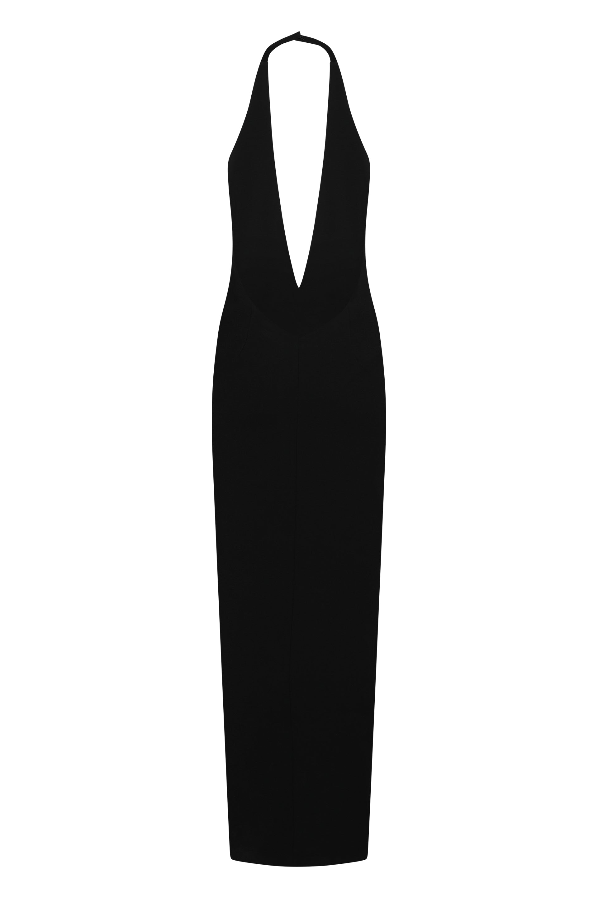 MONOT Elegant Pussy-Bow Mini Dress with Deep Slit