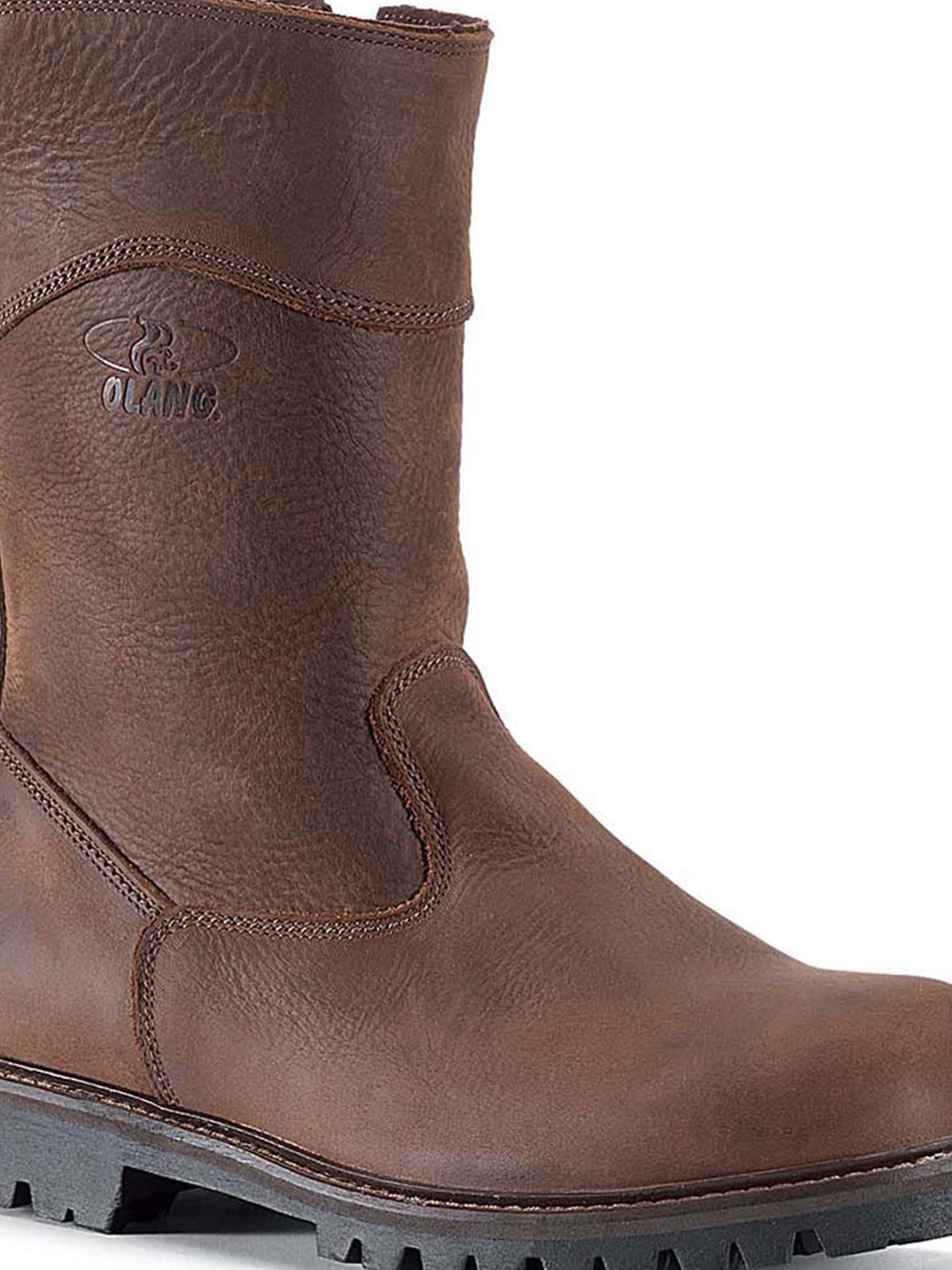 OLANG Men's Classic Leather Boot - Size 8.5