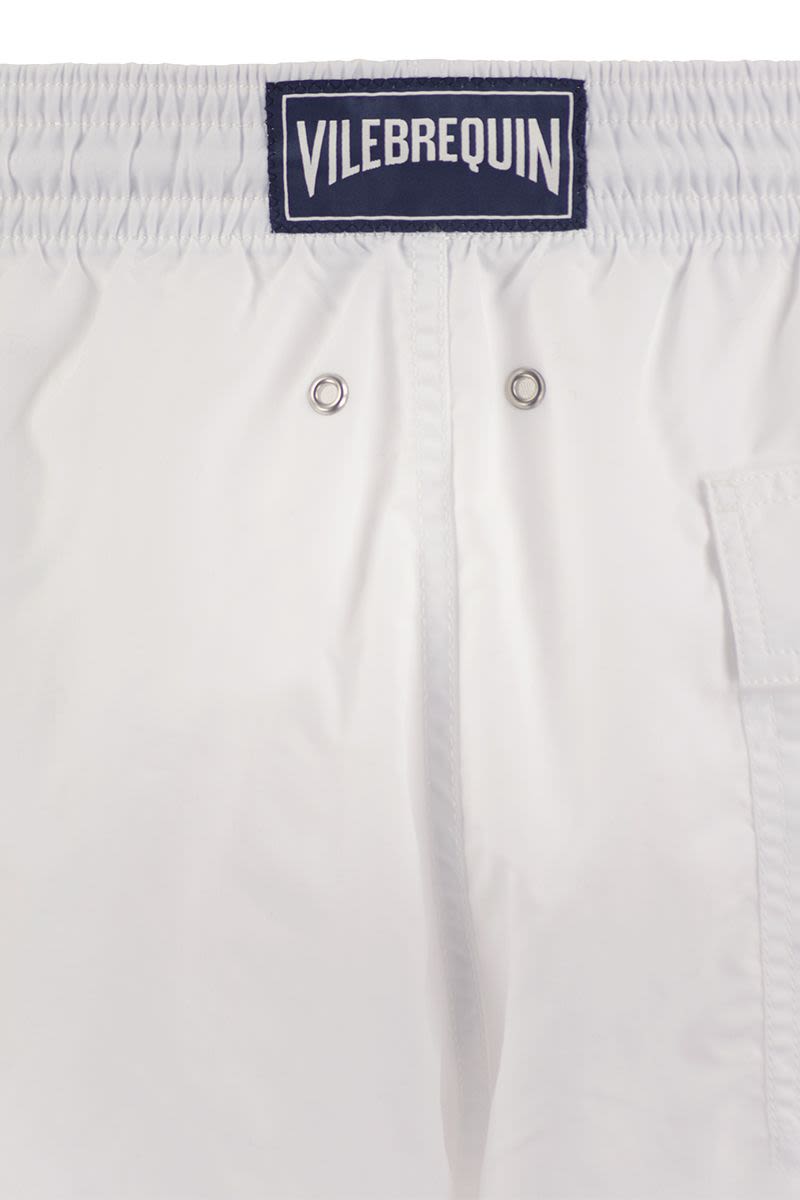 VILEBREQUIN Plain-Coloured Beach Shorts for Men - SS25