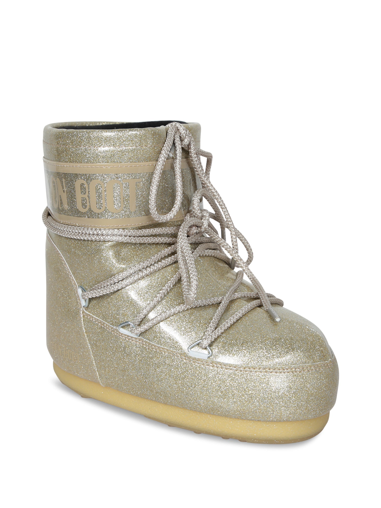 MOON BOOT Metallic Mini Ankle Boots for Women