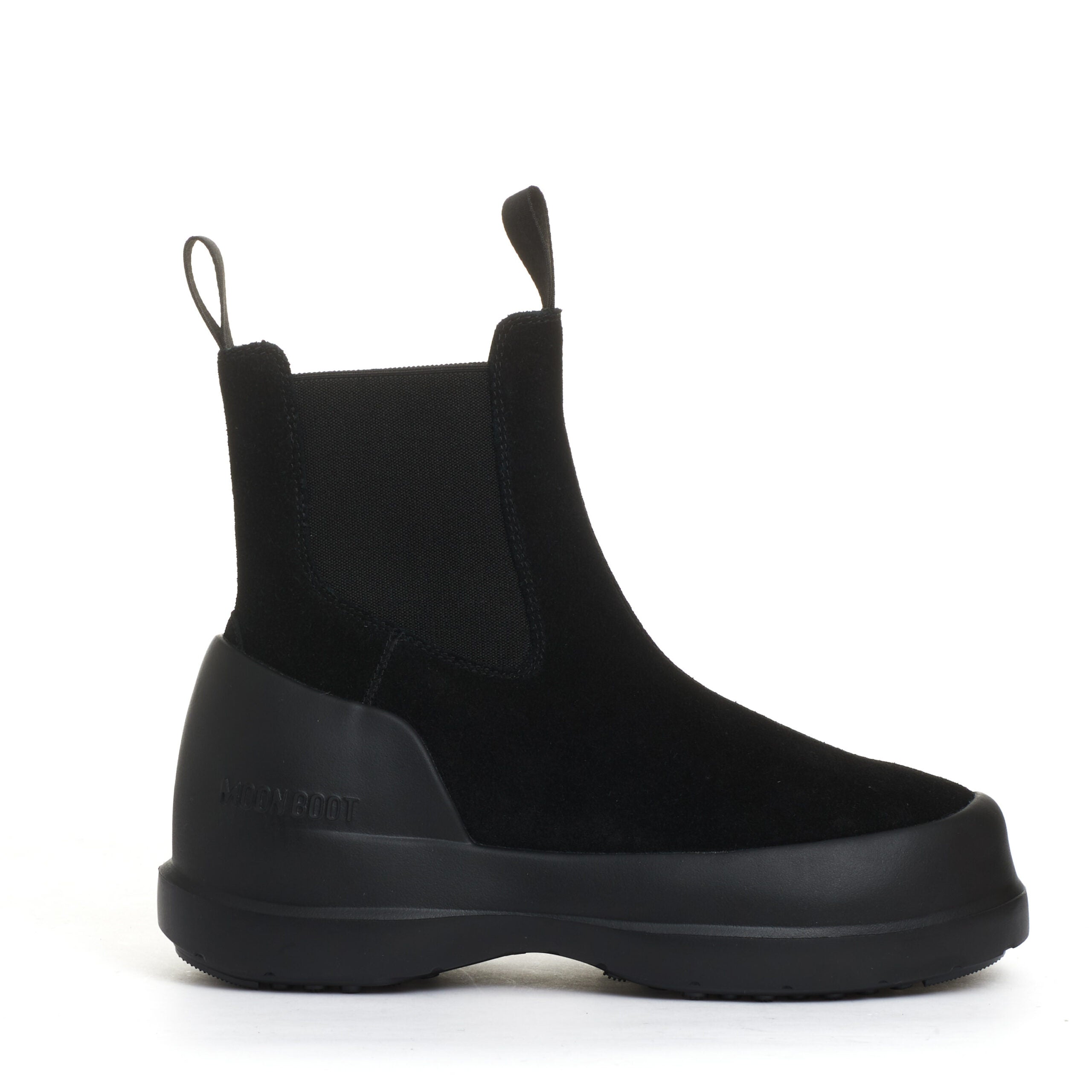 MOON BOOT Mini Chelsea Suede Ankle Boots