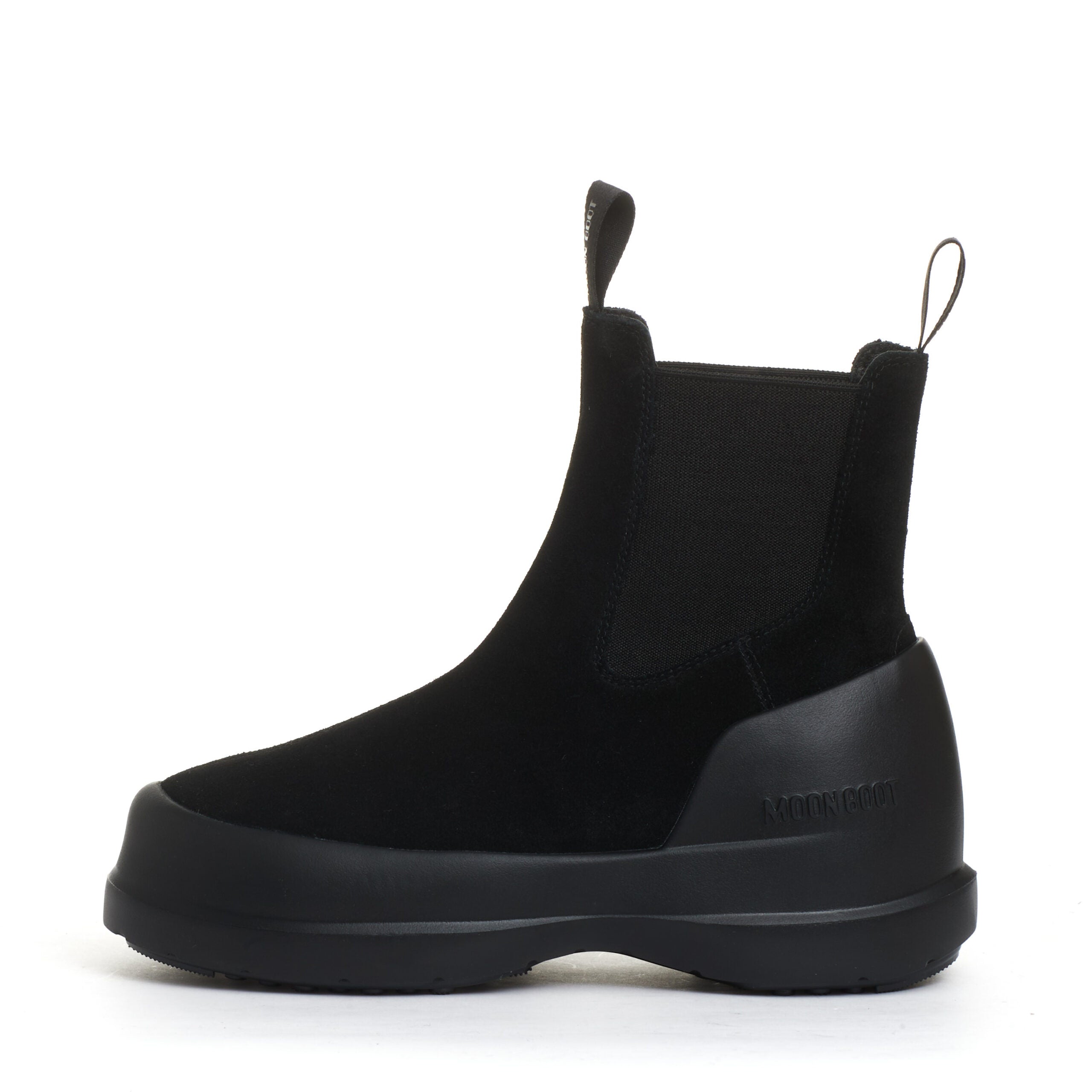 MOON BOOT Mini Chelsea Suede Ankle Boots
