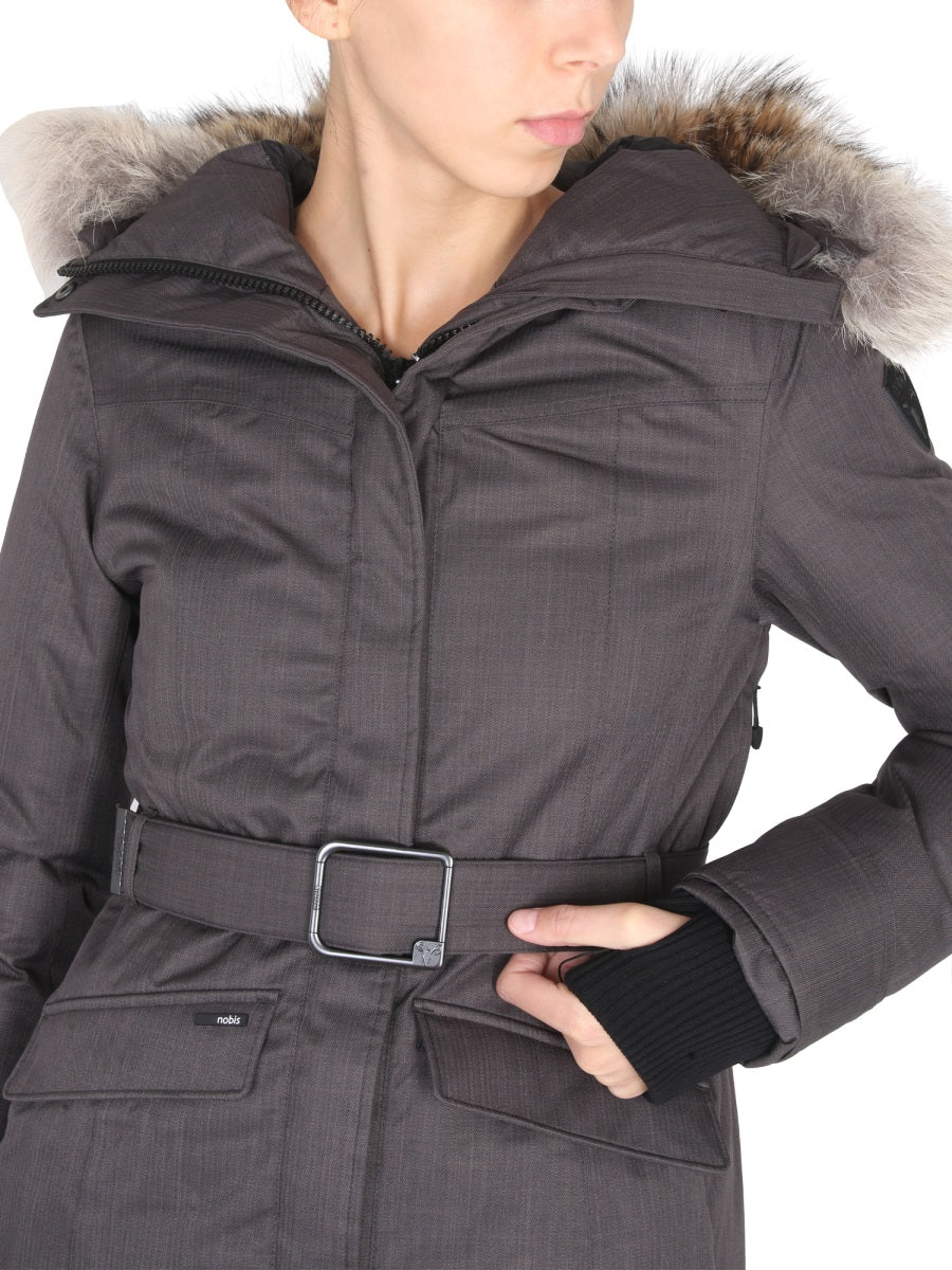 NOBIS Women's Classic Parka Jacket with Adjustable Hood