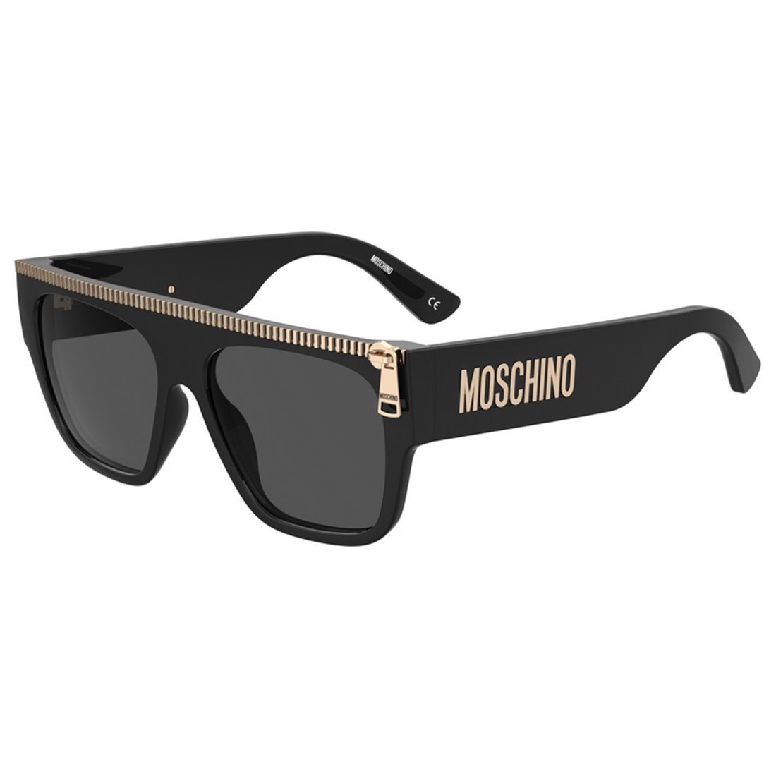 MOSCHINO COUTURE Trendy Acetate Sunglasses for Men - Stylish Design