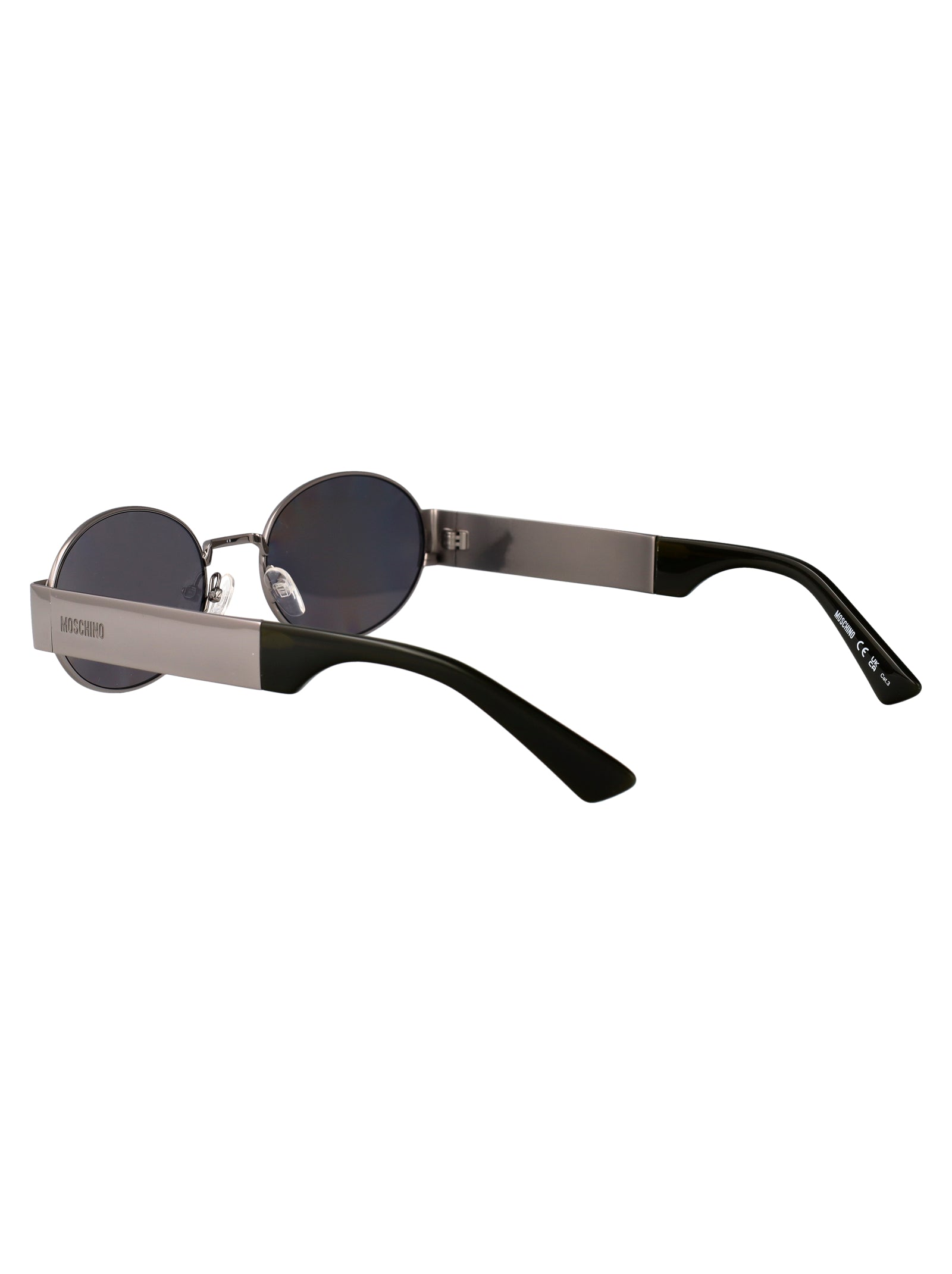 MOSCHINO COUTURE Ruthenium Metal Sunglasses - Unisex