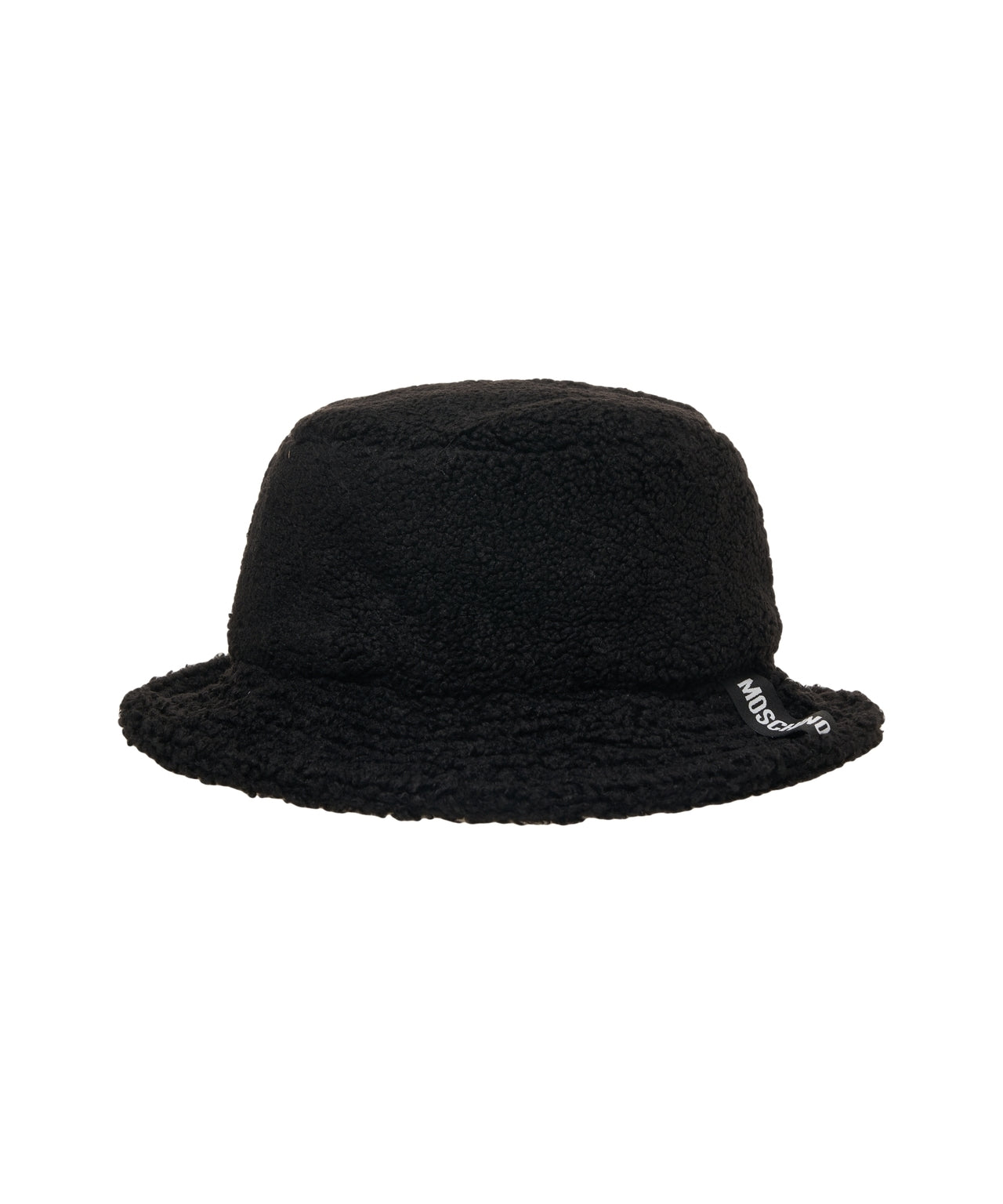 MOSCHINO Faux Fur Bucket Hat for Women