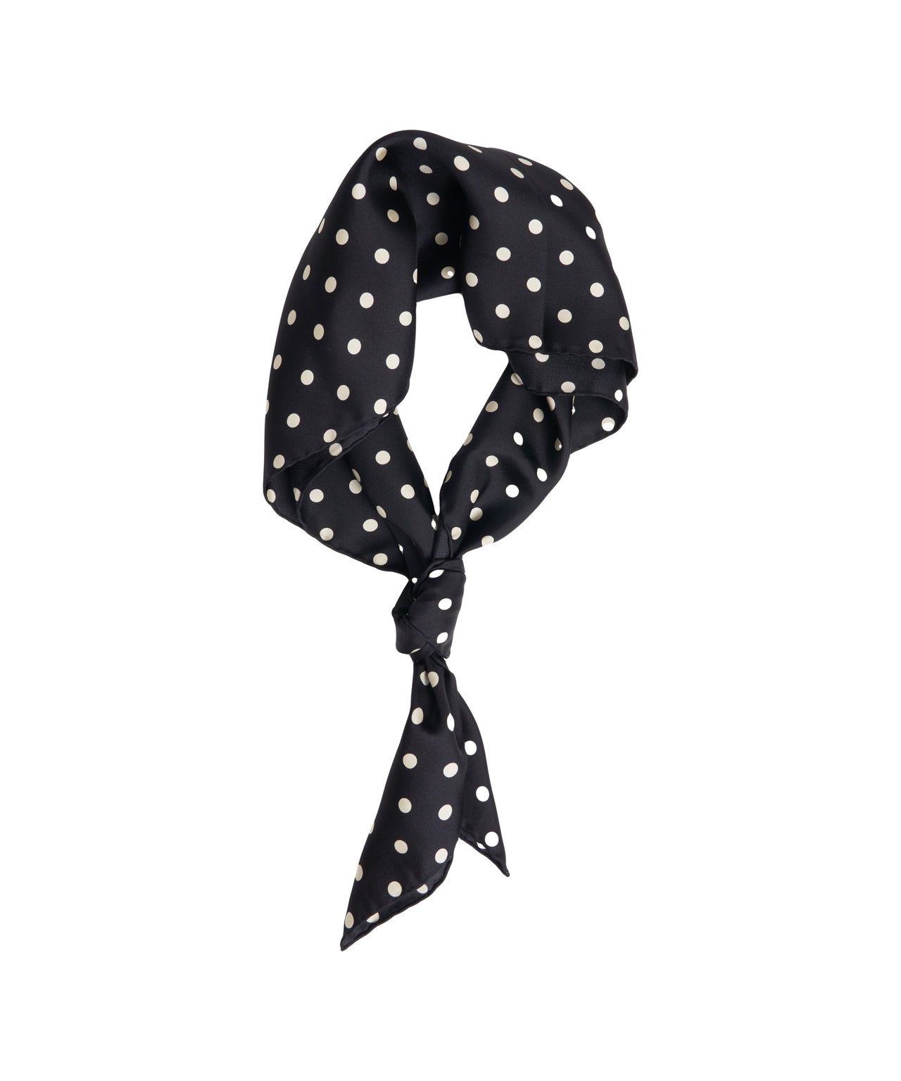 MOSCHINO Classic Polka Dot Scarf - 88 x 88 cm