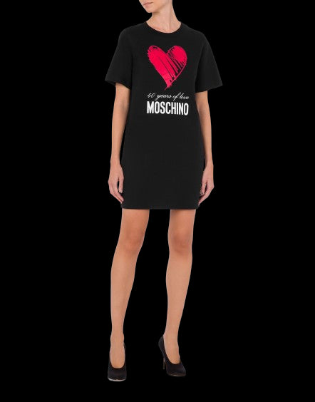 MOSCHINO Bold Statement Mini Dress
