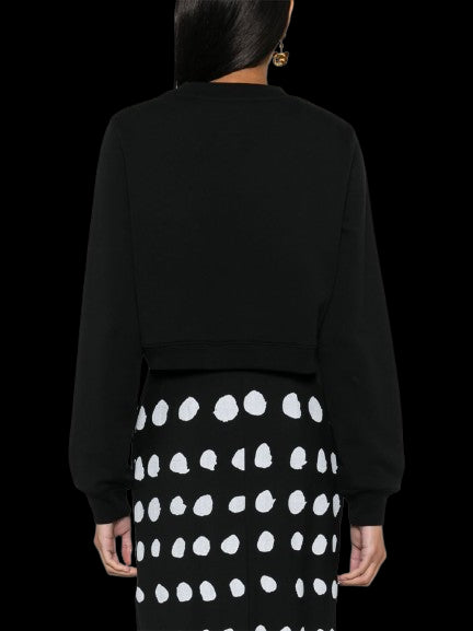 MOSCHINO Chic Women's Mini Teddy Bear Print Sweater