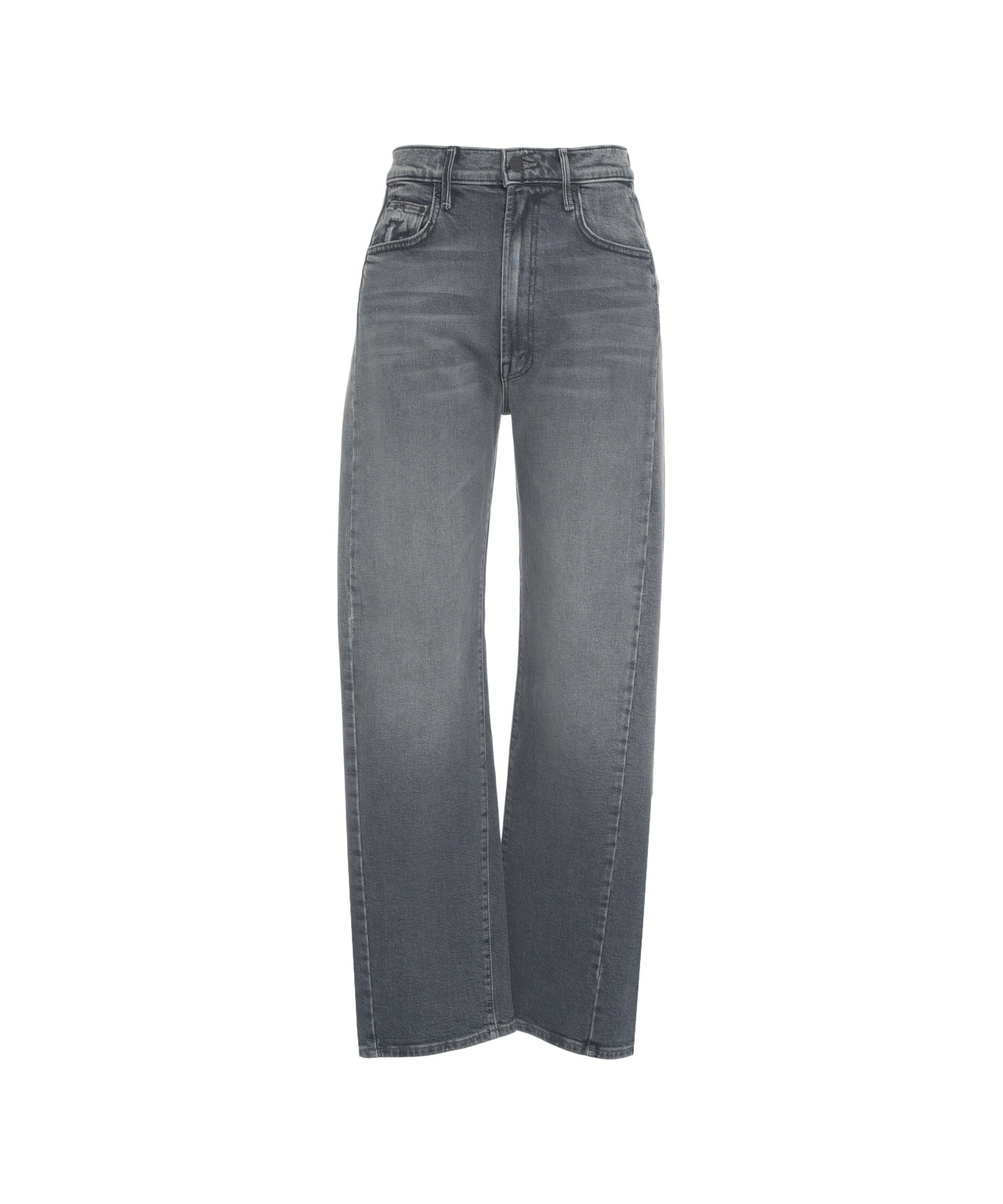 MOTHER Women's Relaxed Wide-Leg Jeans in Half-Pipe Style