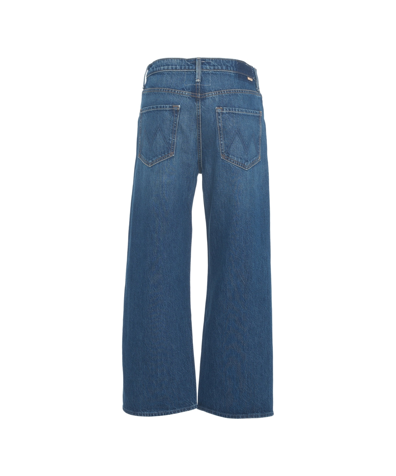 MOTHER Wide-Leg High-Waist Jeans