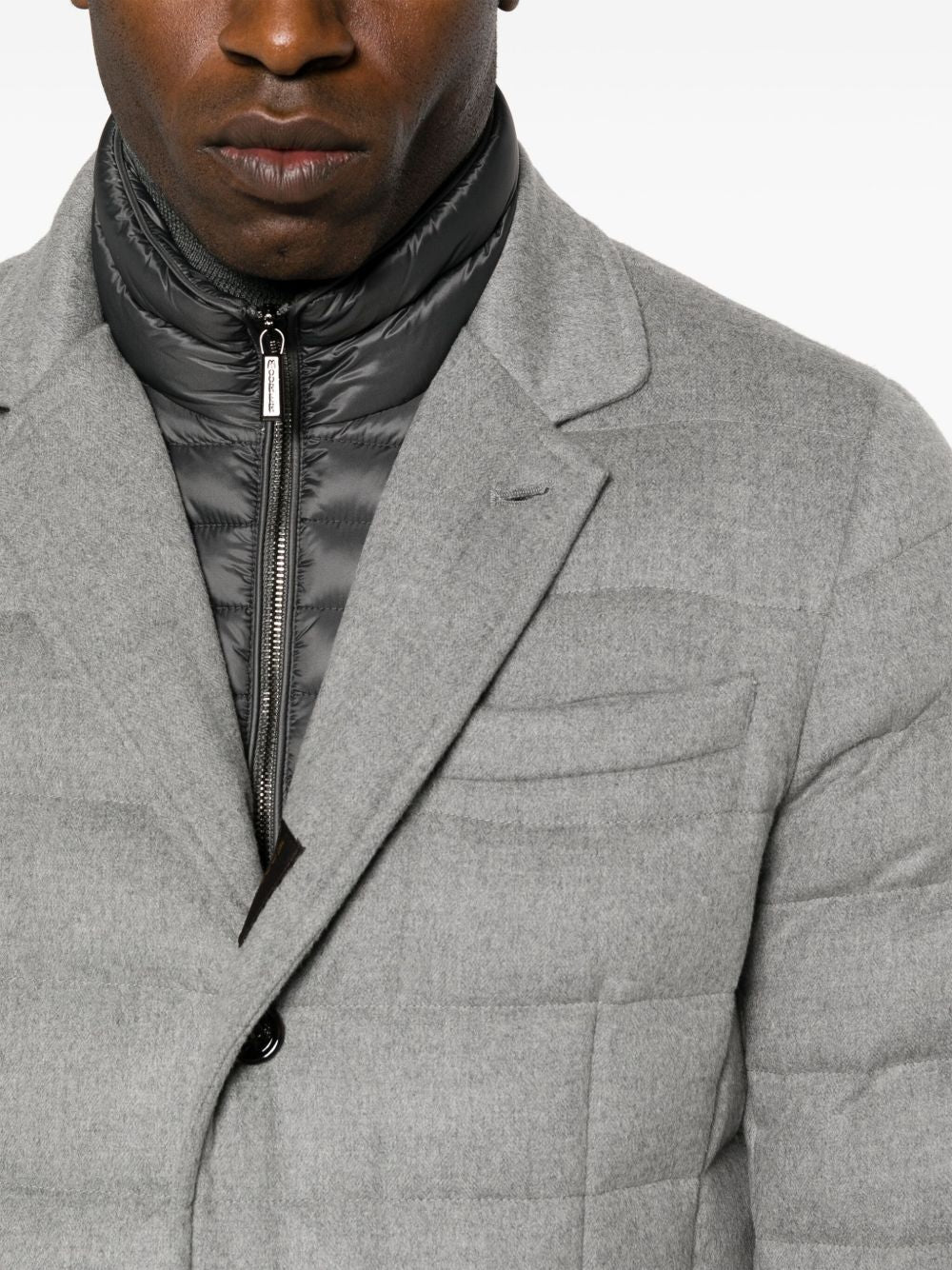 MOORER Men's Wool Down Jacket