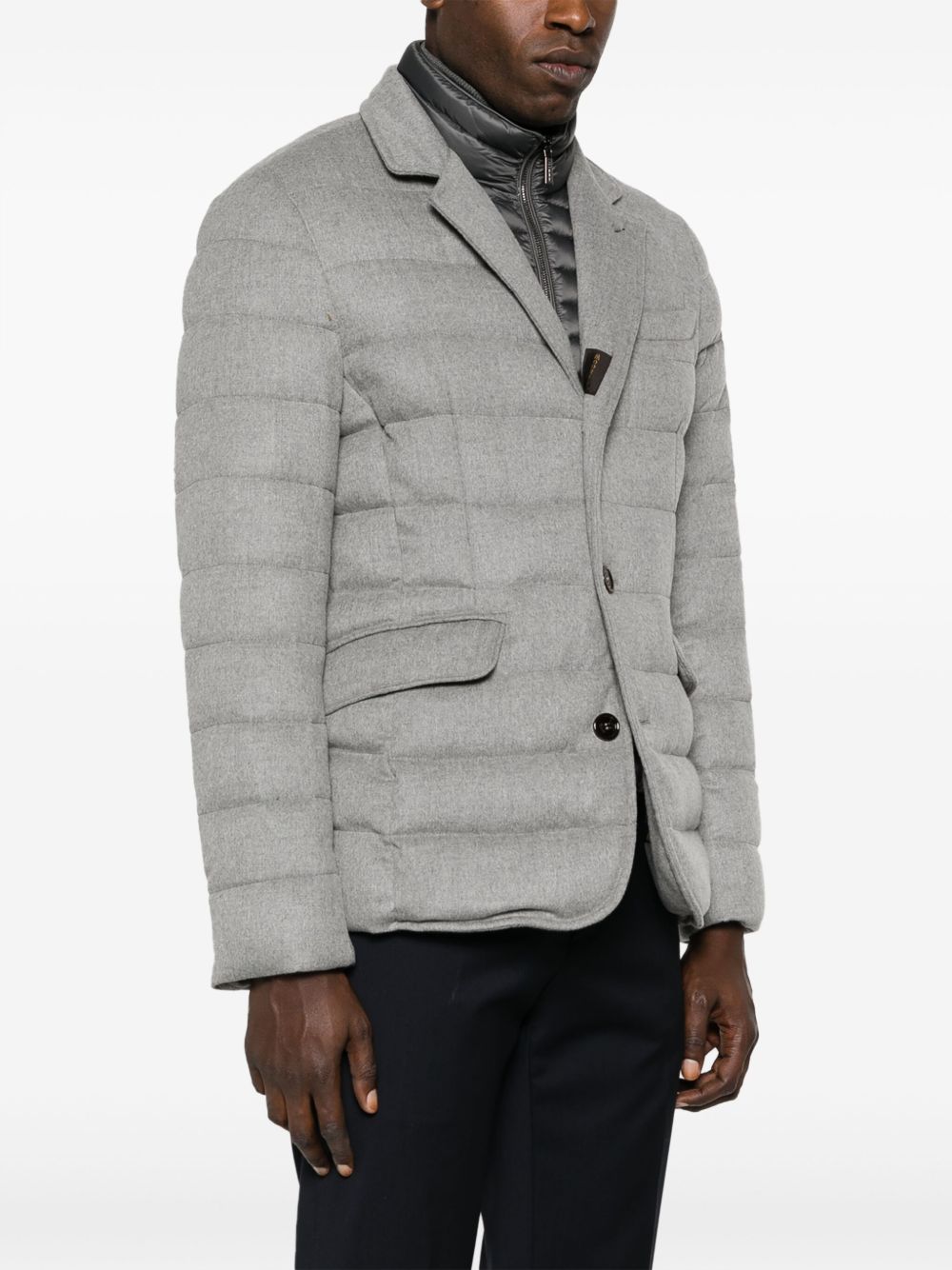 MOORER Men's Wool Down Jacket