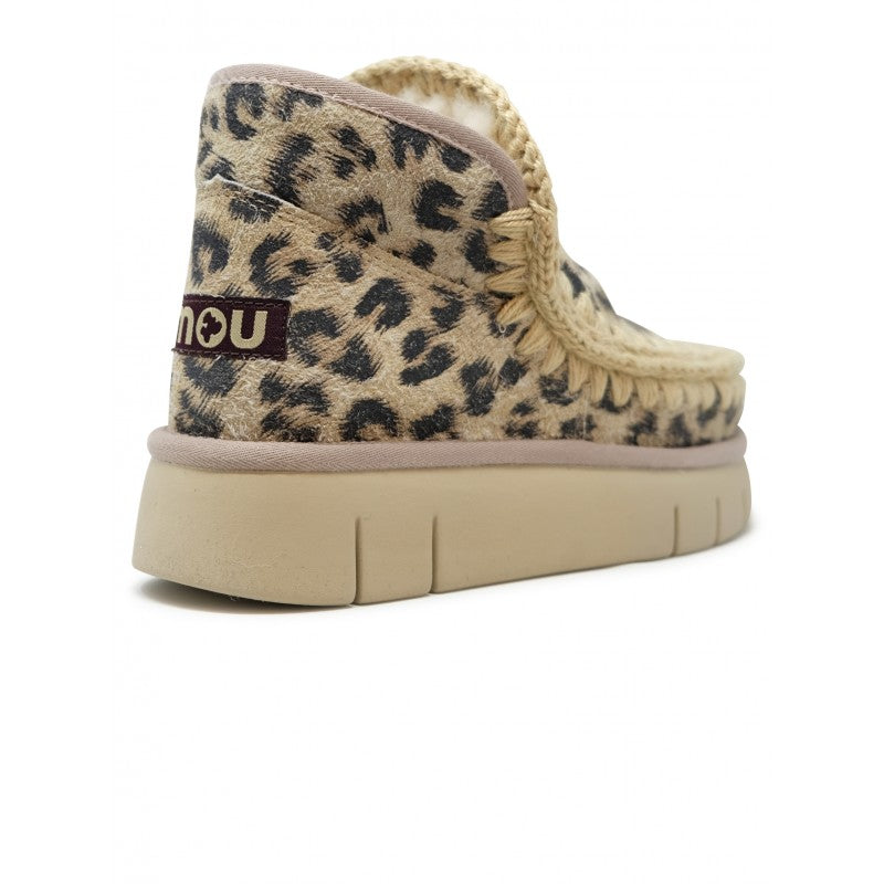 MOU Stylish Leopard Print Sneaker for Women - Cozy Fit