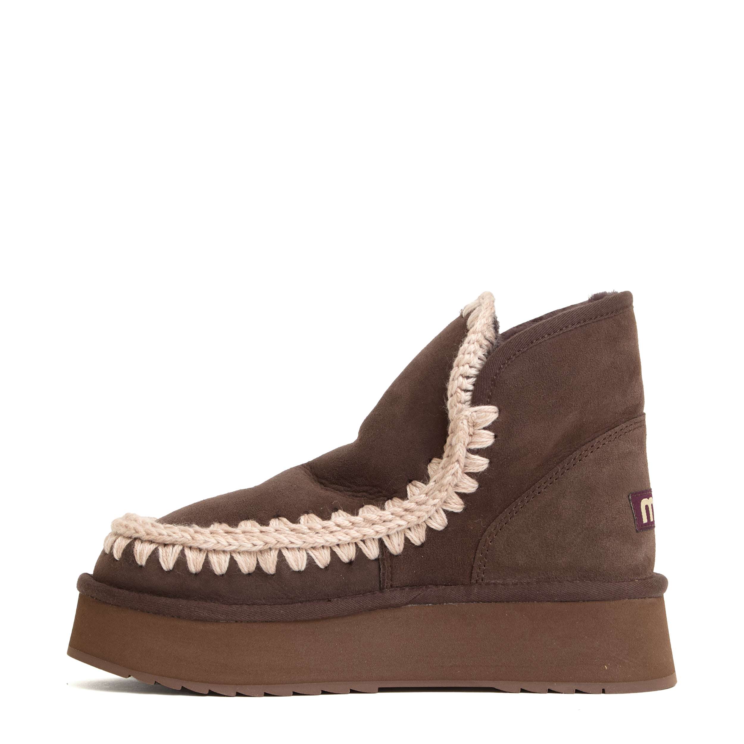 MOU Mini Eskimo Platform Ankle Boots