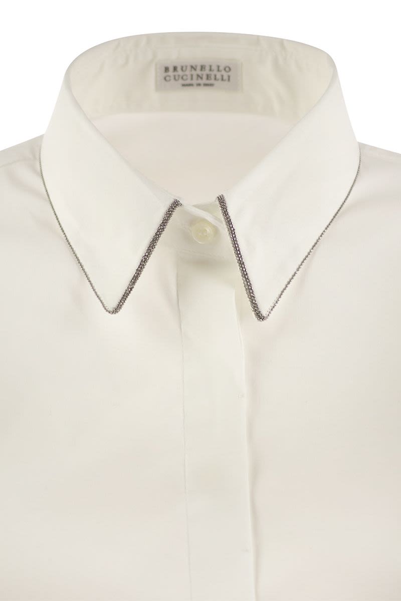 BRUNELLO CUCINELLI Cotton Shirt for Women - FW25 Collection