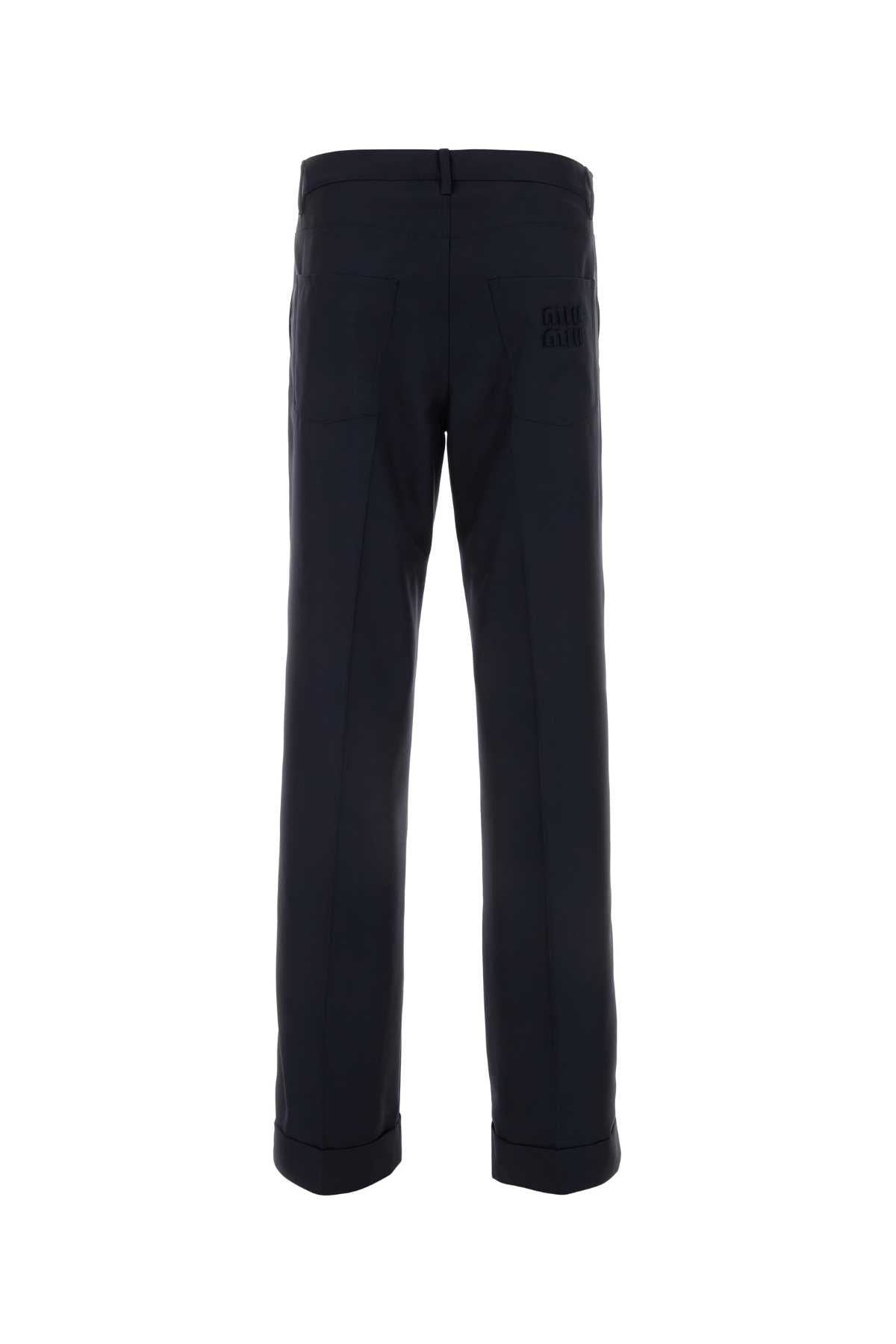 MIU MIU Elevated Mini Batavia Pant for Women