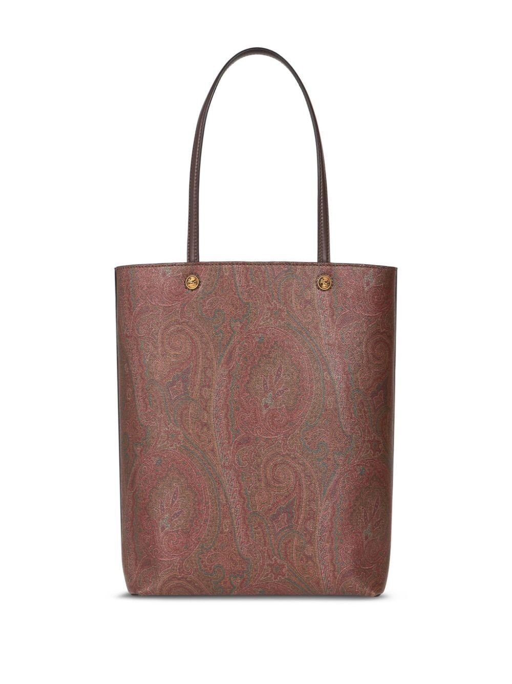 ETRO Paisley Print Open Top Mini Tote Handbag