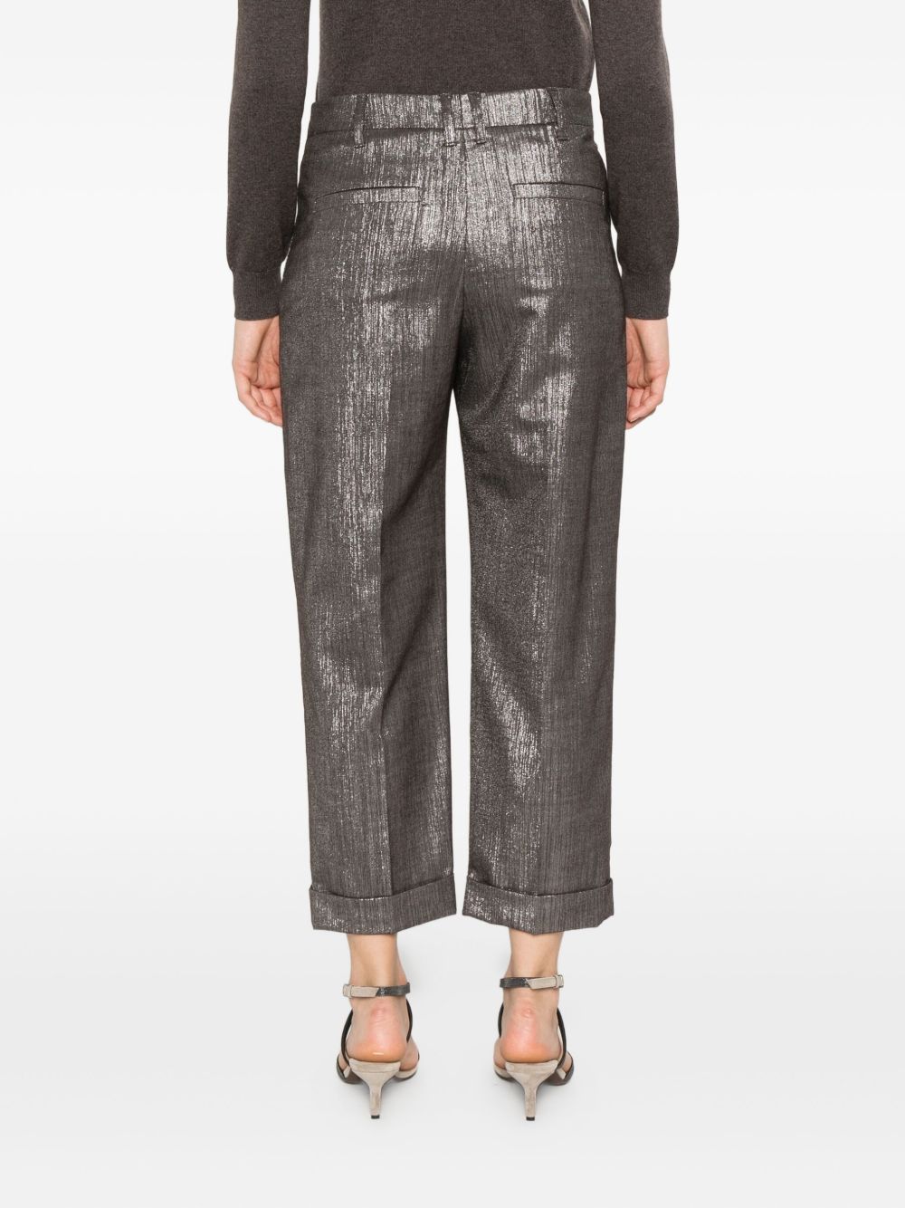 BRUNELLO CUCINELLI Chic Tailored Trousers for Women - FW25 Collection