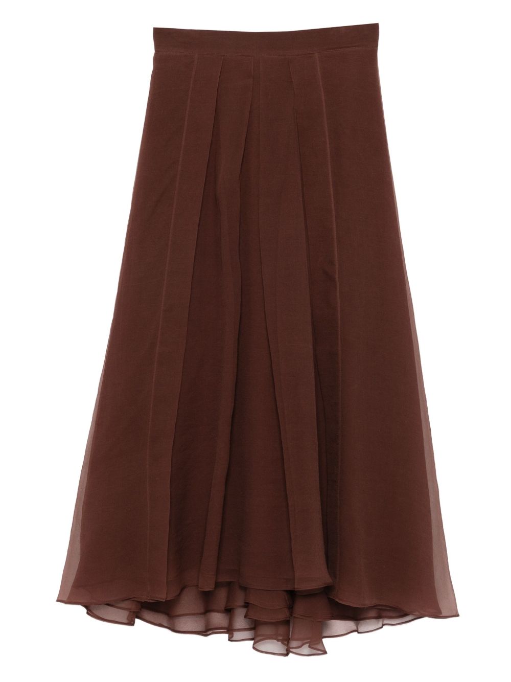 BRUNELLO CUCINELLI Silk Maxi Skirt for Women