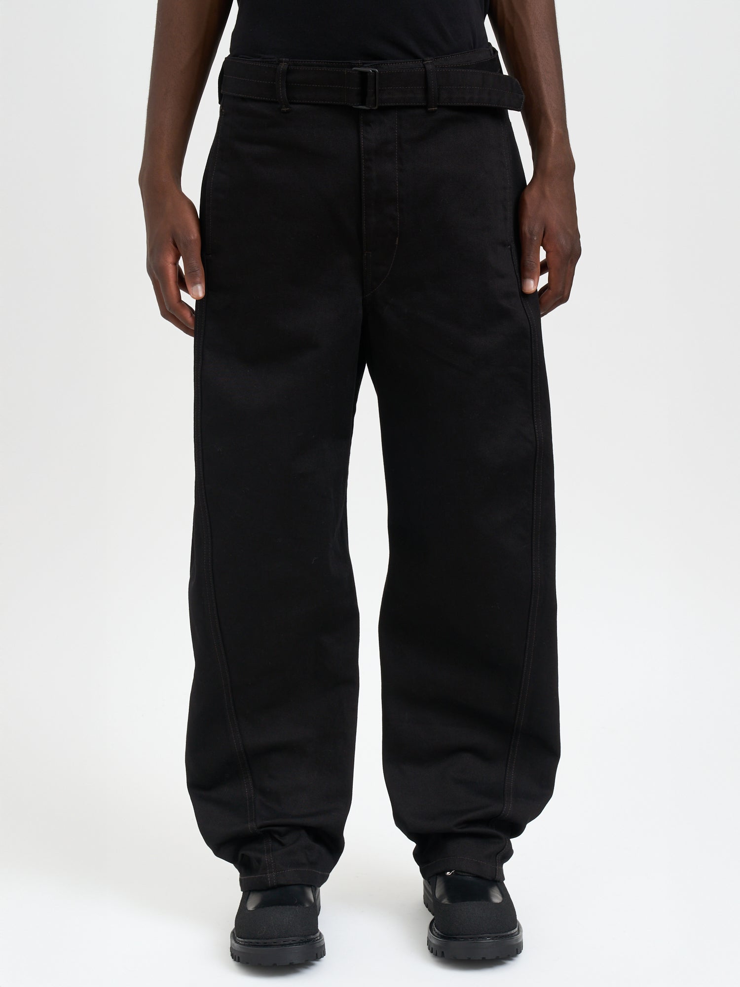 LEMAIRE Twisted Belted Pants