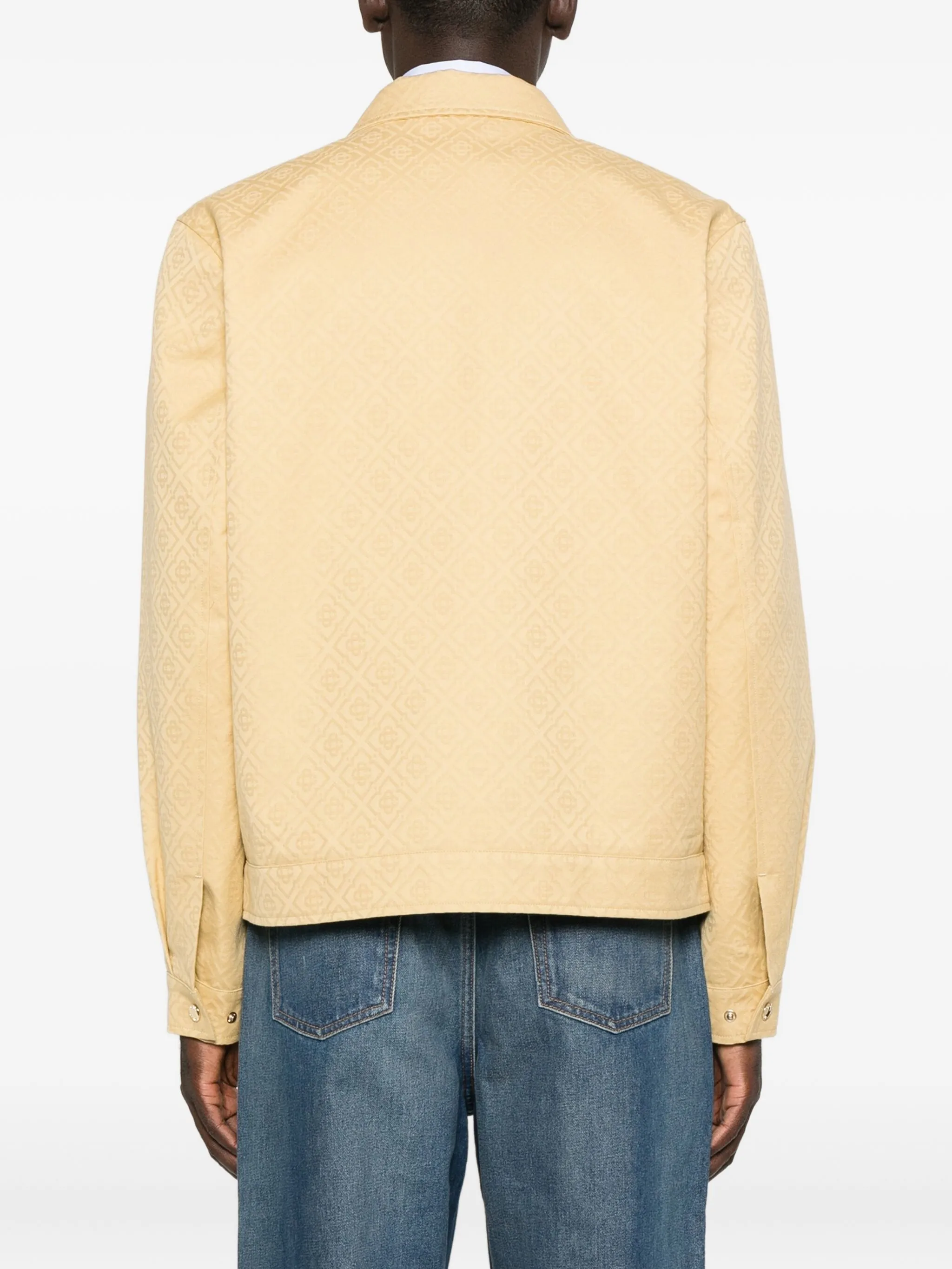 CASABLANCA Men's Monogram Jacquard Blouson - FW25 Collection