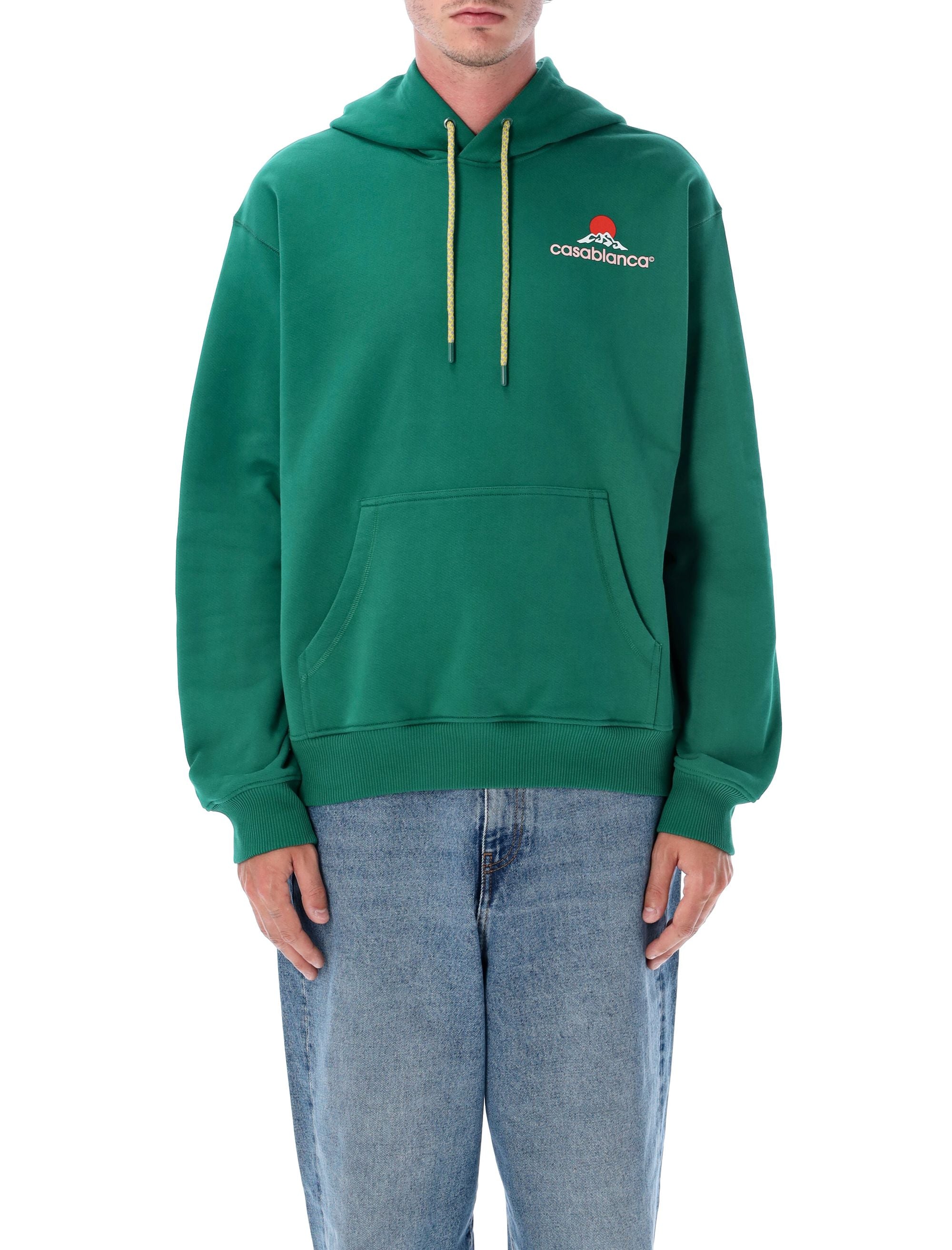 CASABLANCA Montagne Graphic Pullover Hoodie - Size L