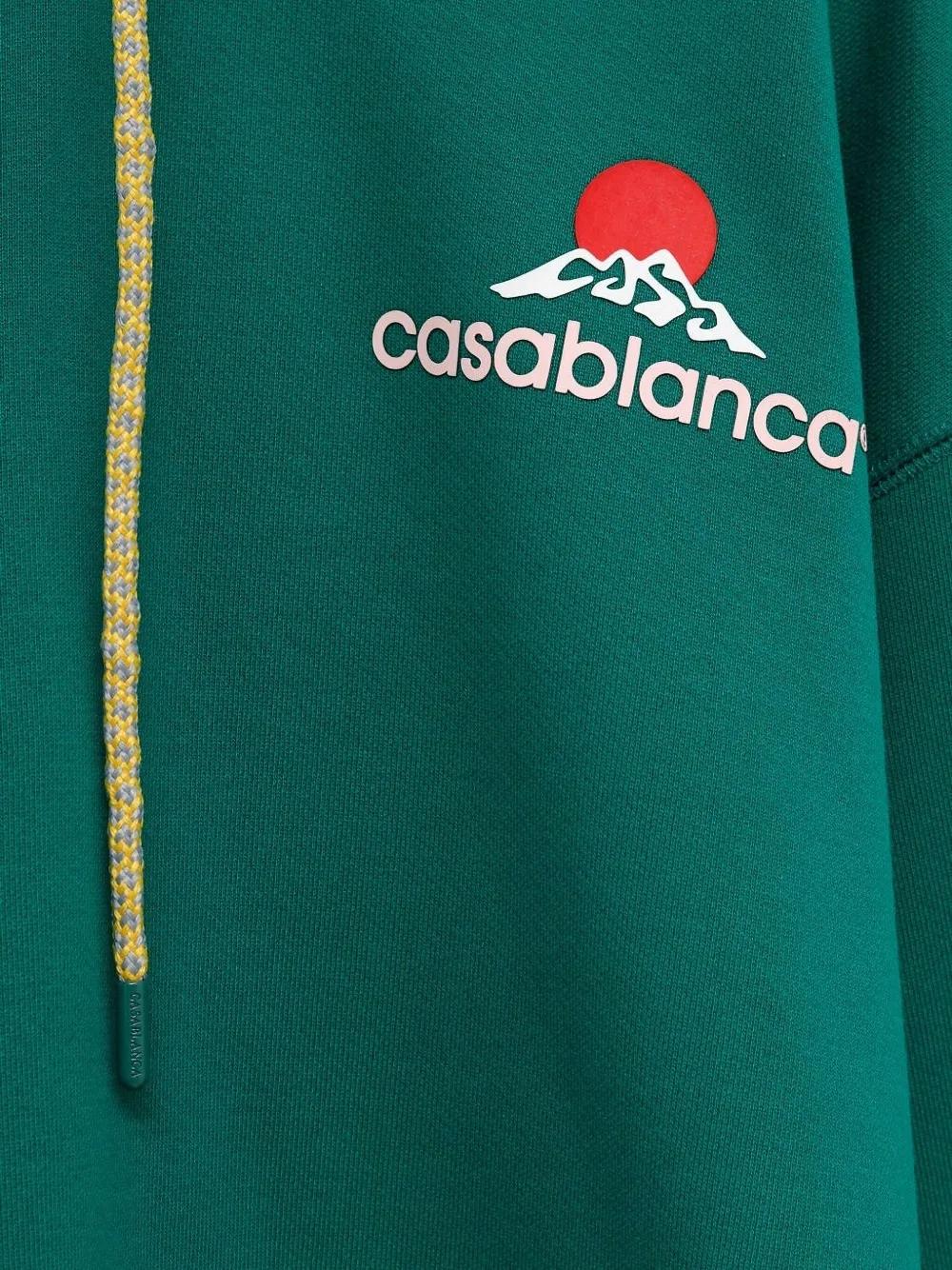 CASABLANCA Logo Print Hoodie - FW25 Edition