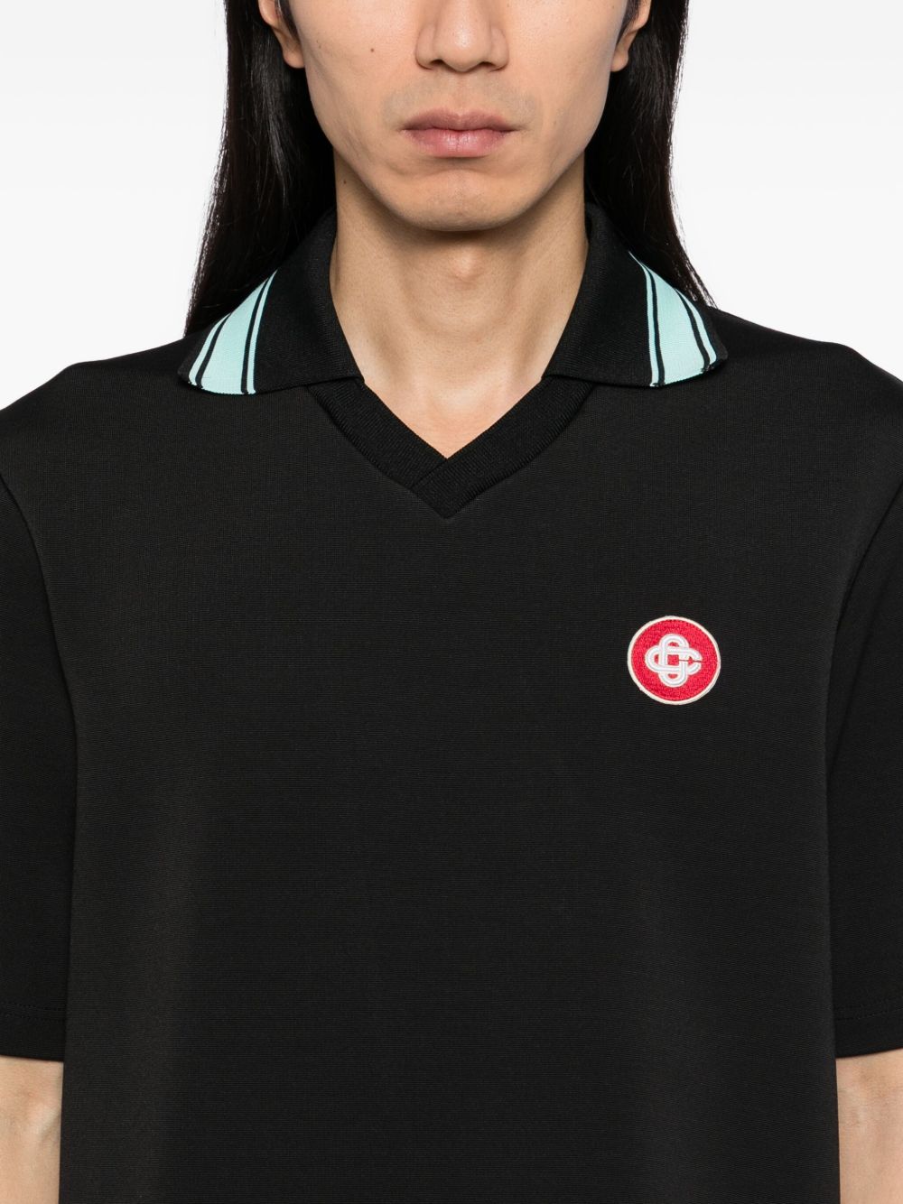 CASABLANCA Interlock Polo - Short Sleeves