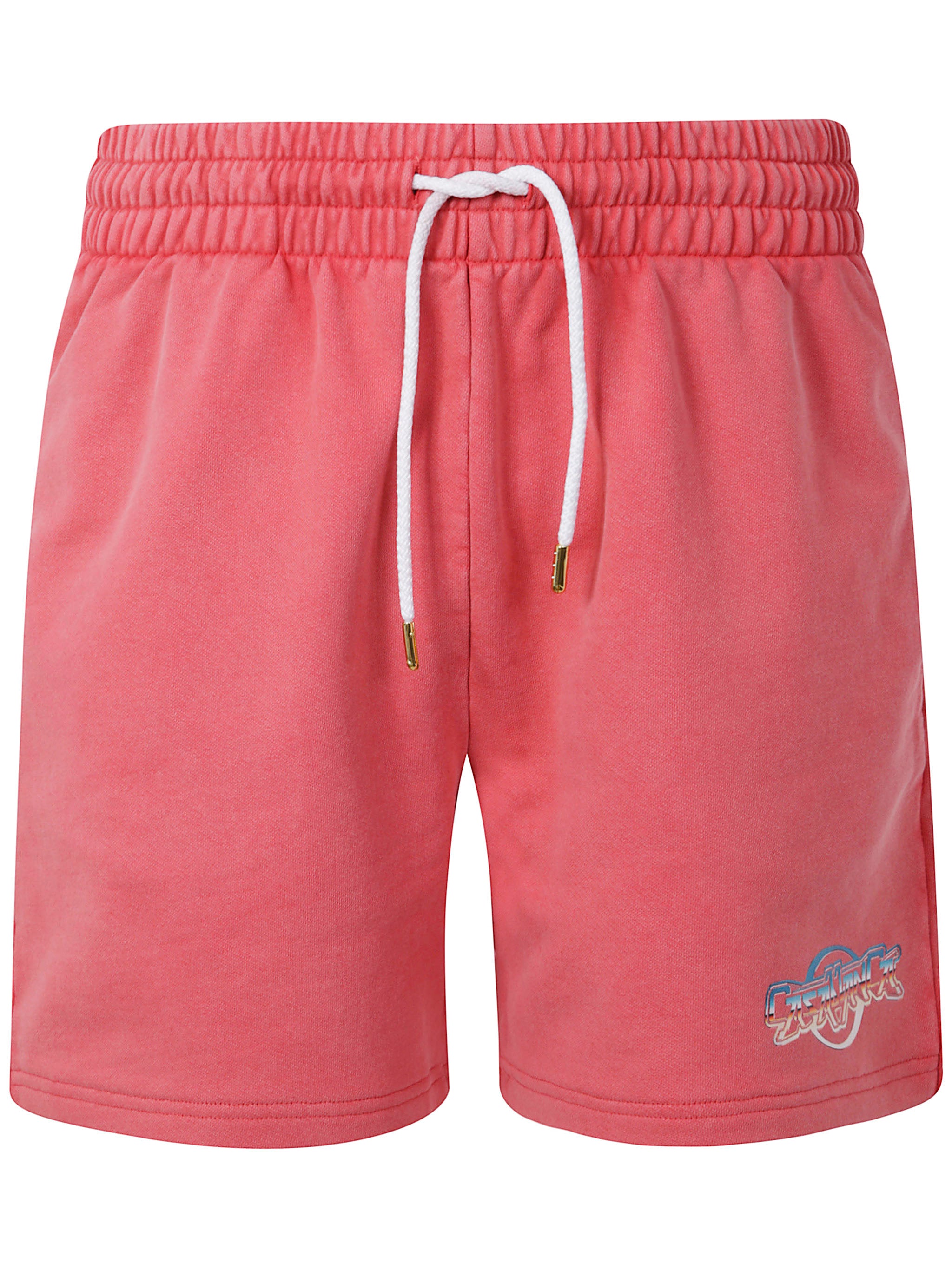 CASABLANCA Chrome Text Printed Sweatshorts for Men