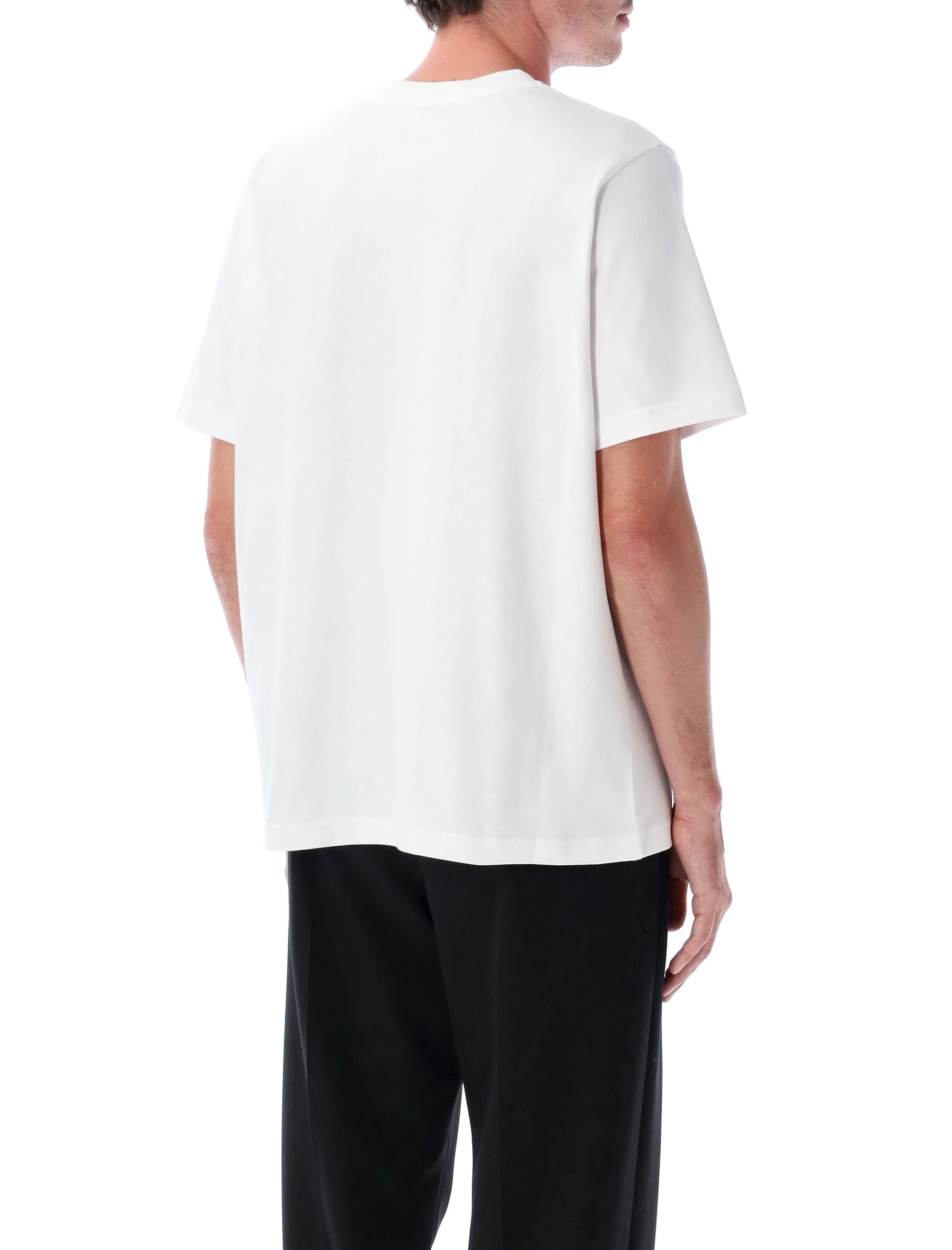 CASABLANCA Organic Cotton T-Shirt for Men - Fall Collection