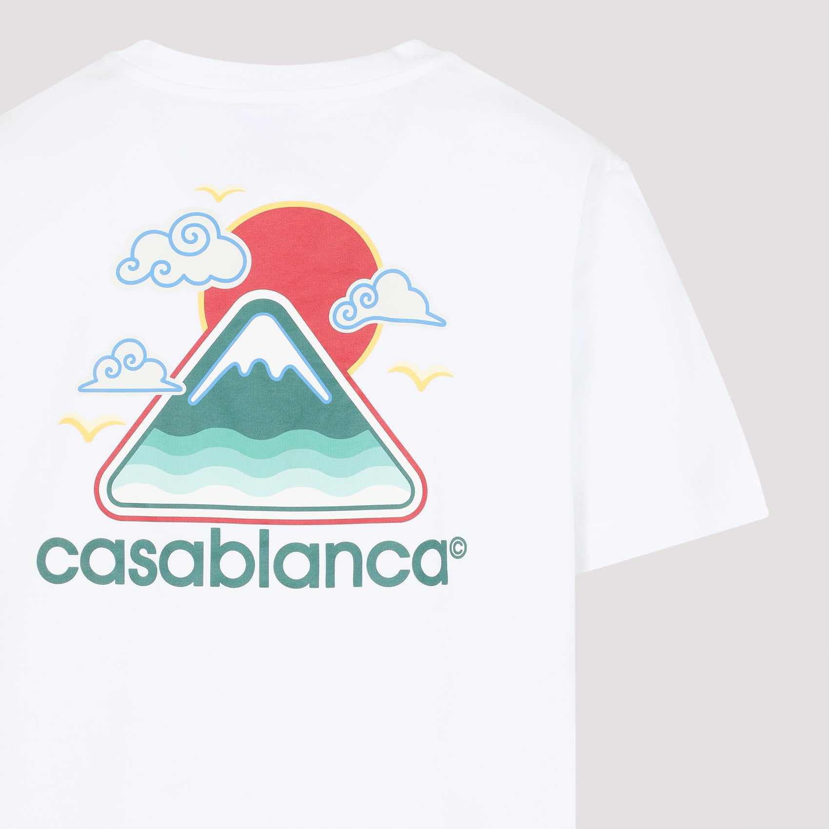 CASABLANCA Mountain Wave Screen T-Shirt